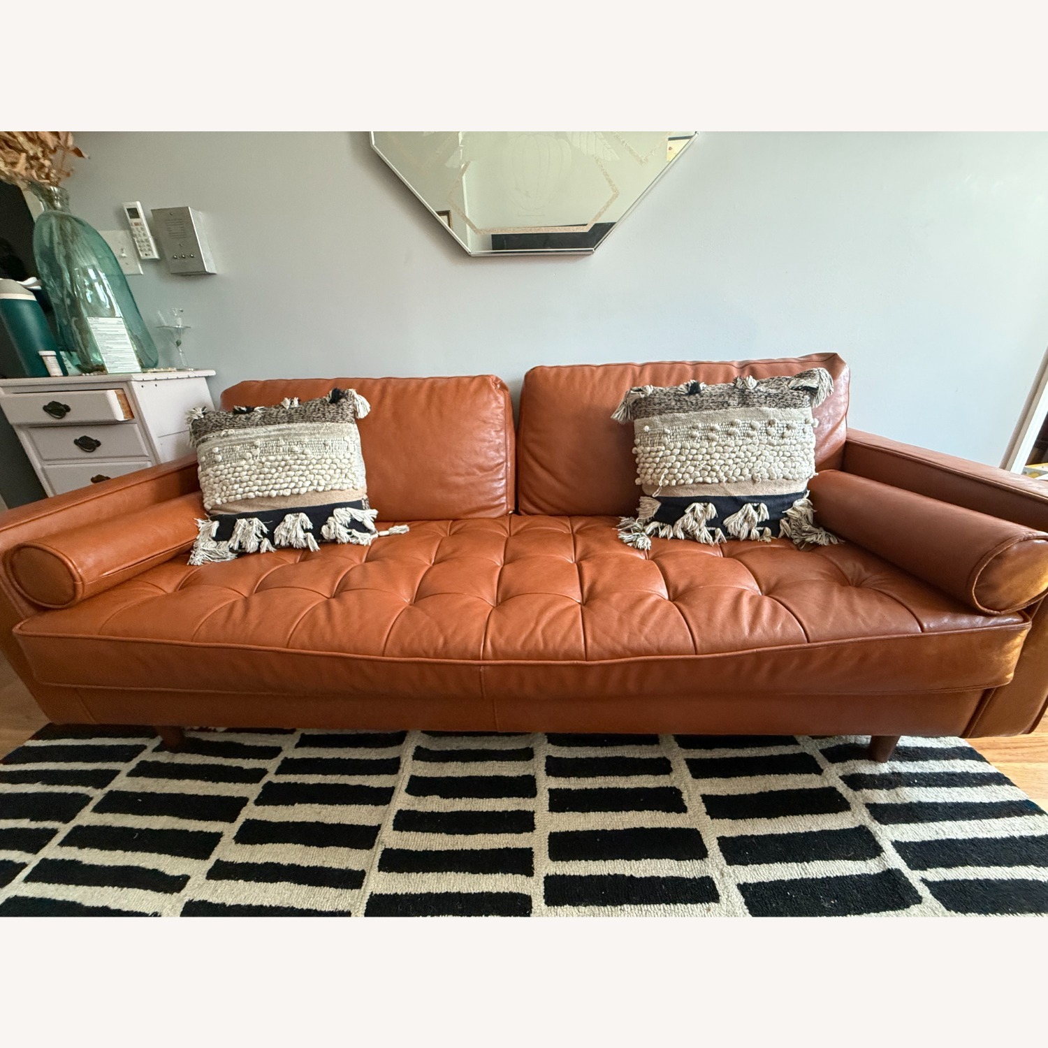 Ashton Vintage Leather Sofant Condition - image-1