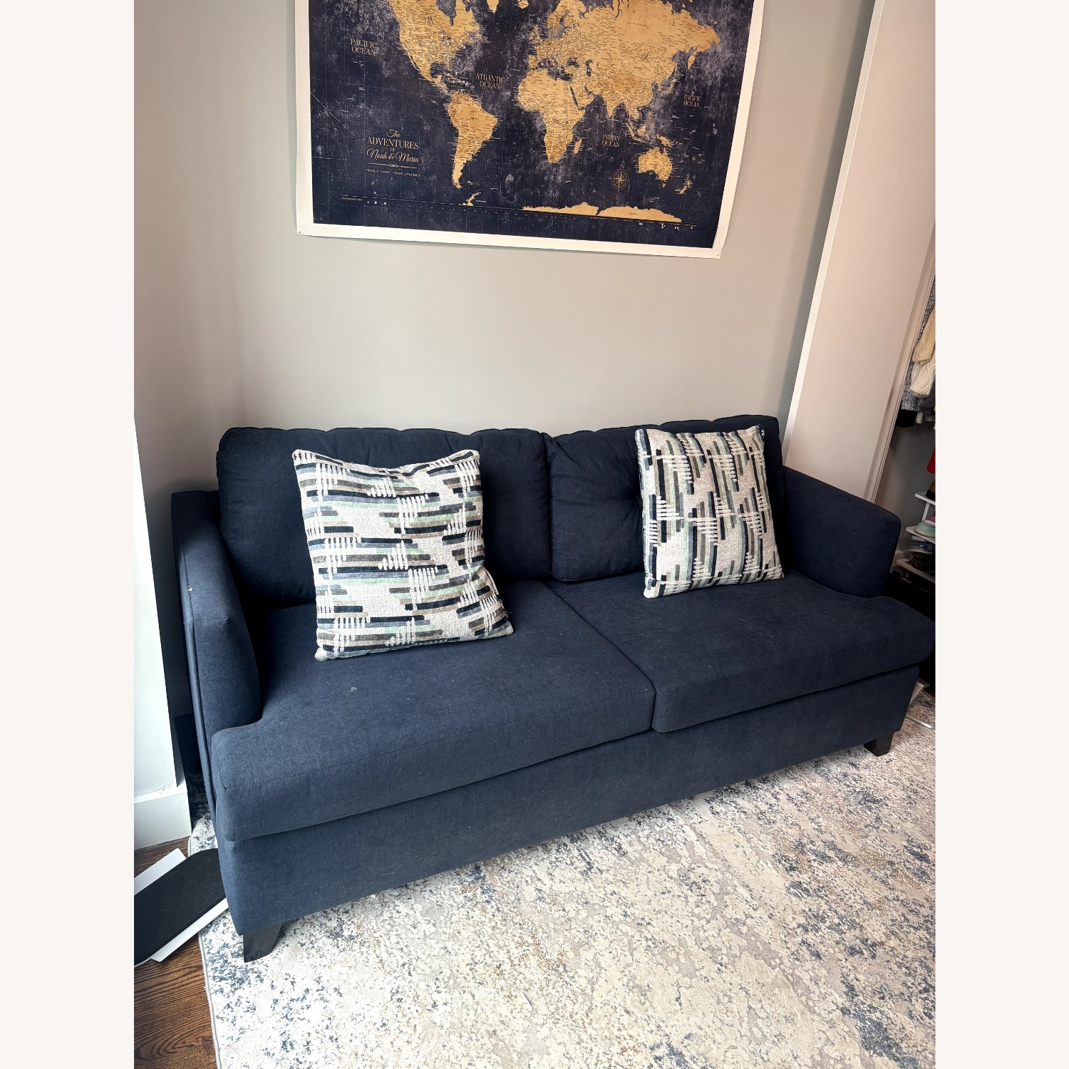 Raymour & Flanigan Futon (Queen) - image-1