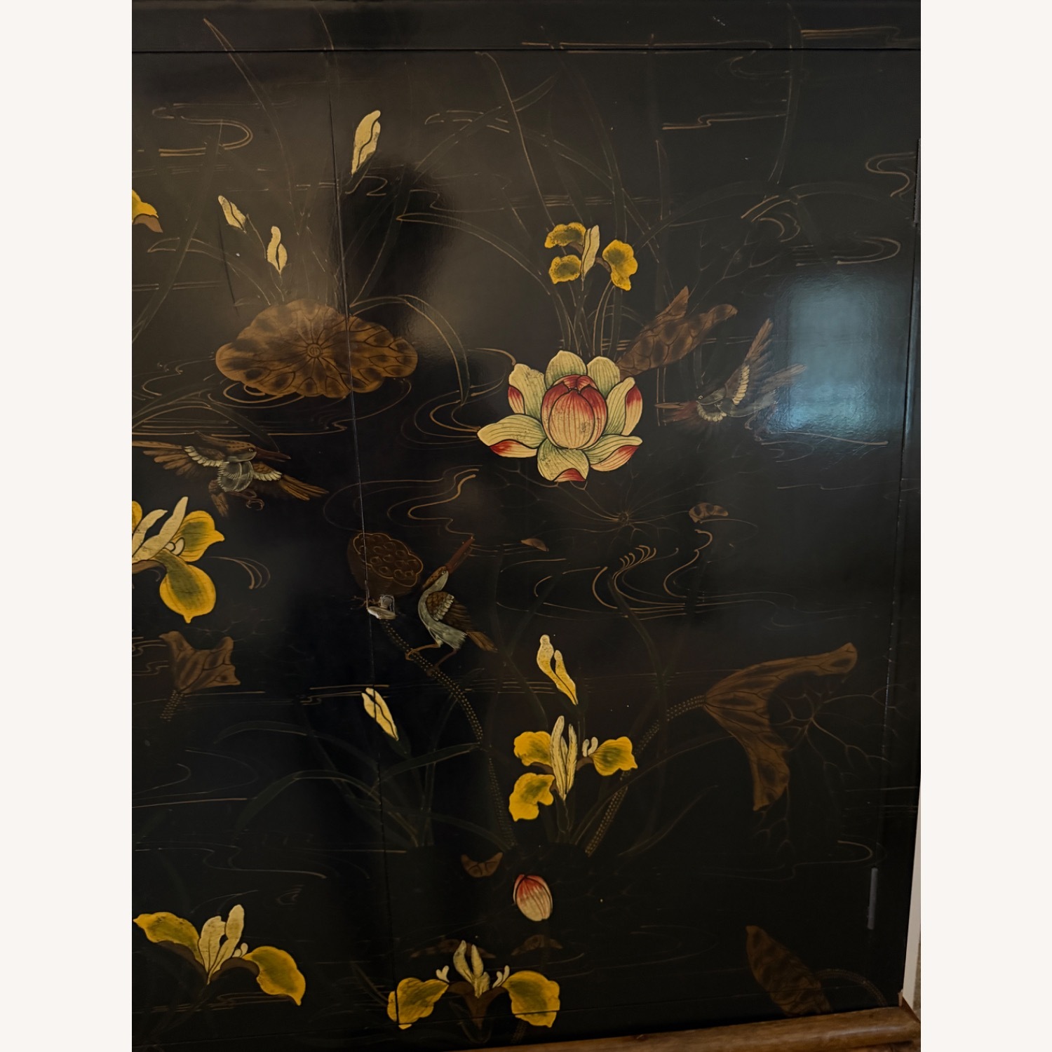 1980s Maitland Smith Bar Cabinet - image-3