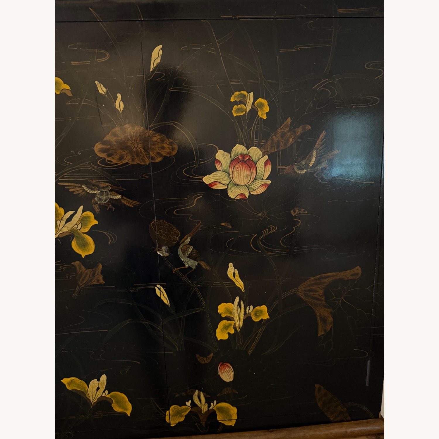 1980s Maitland Smith Bar Cabinet - image-2