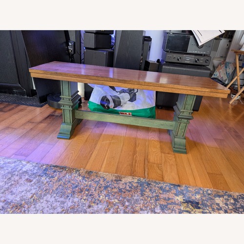 Used Wayfair Dining Bench Sage for sale on AptDeco