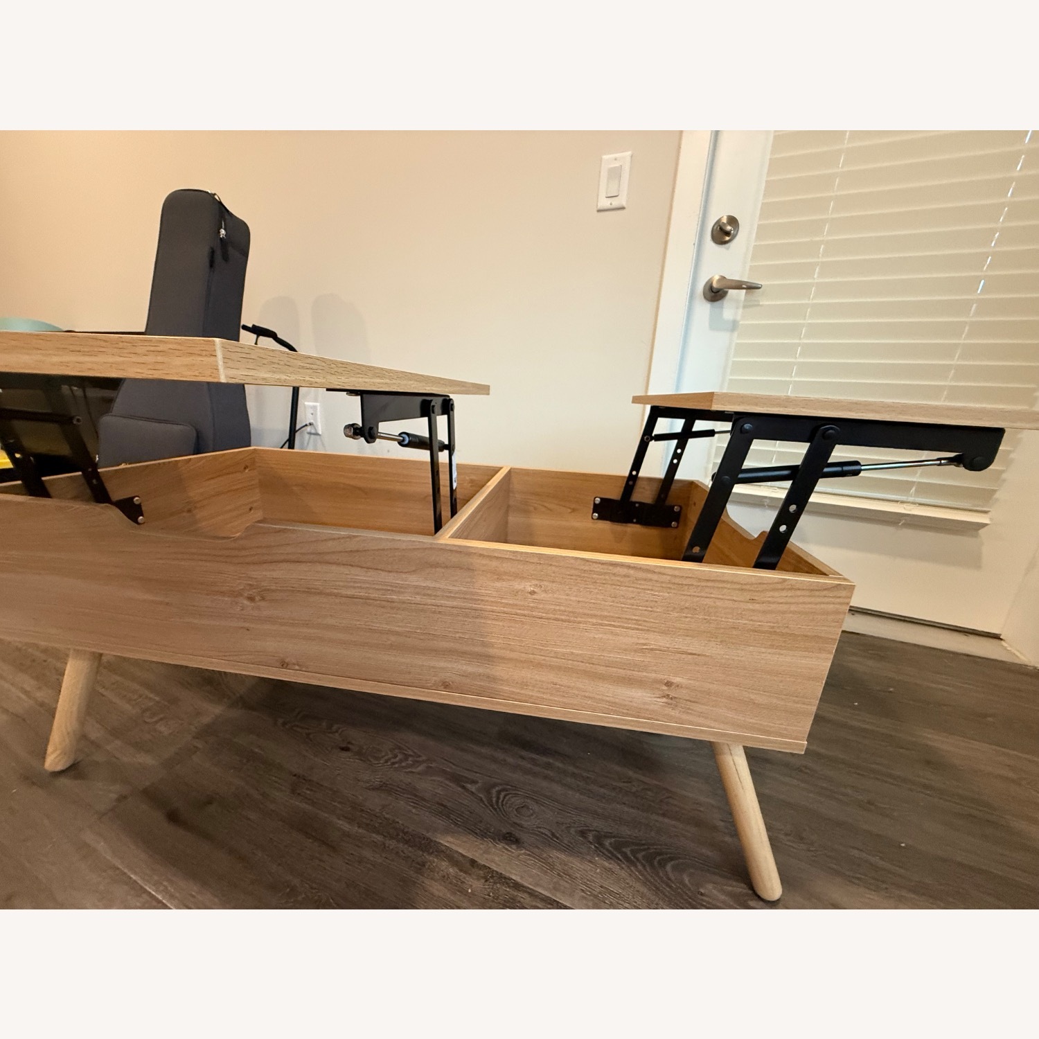 Wayfair Desari Coffee Table with Storage - image-1