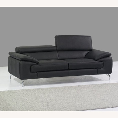 Used  Ital Mod Leather Couch for sale on AptDeco
