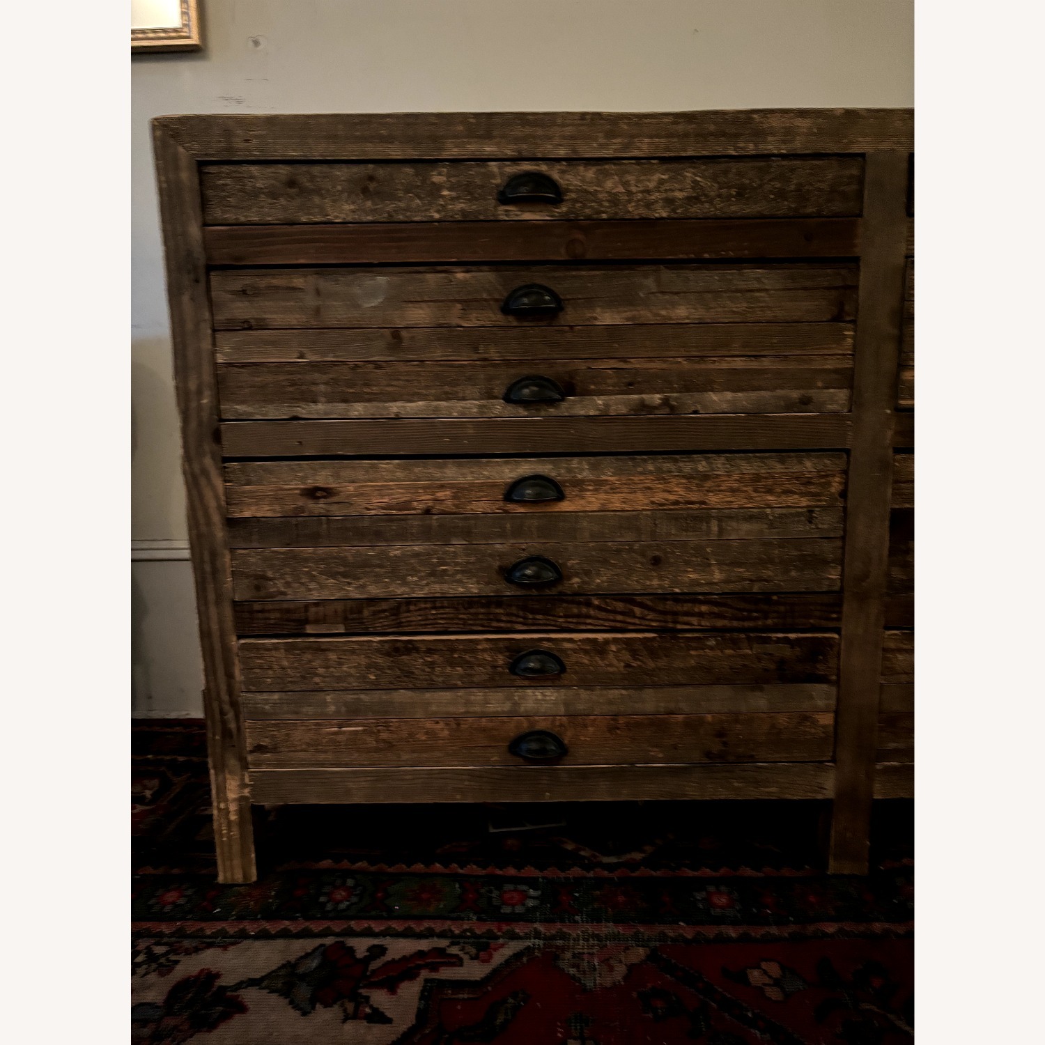 Restoration Hardware Printmakers Wood Dresser - image-3