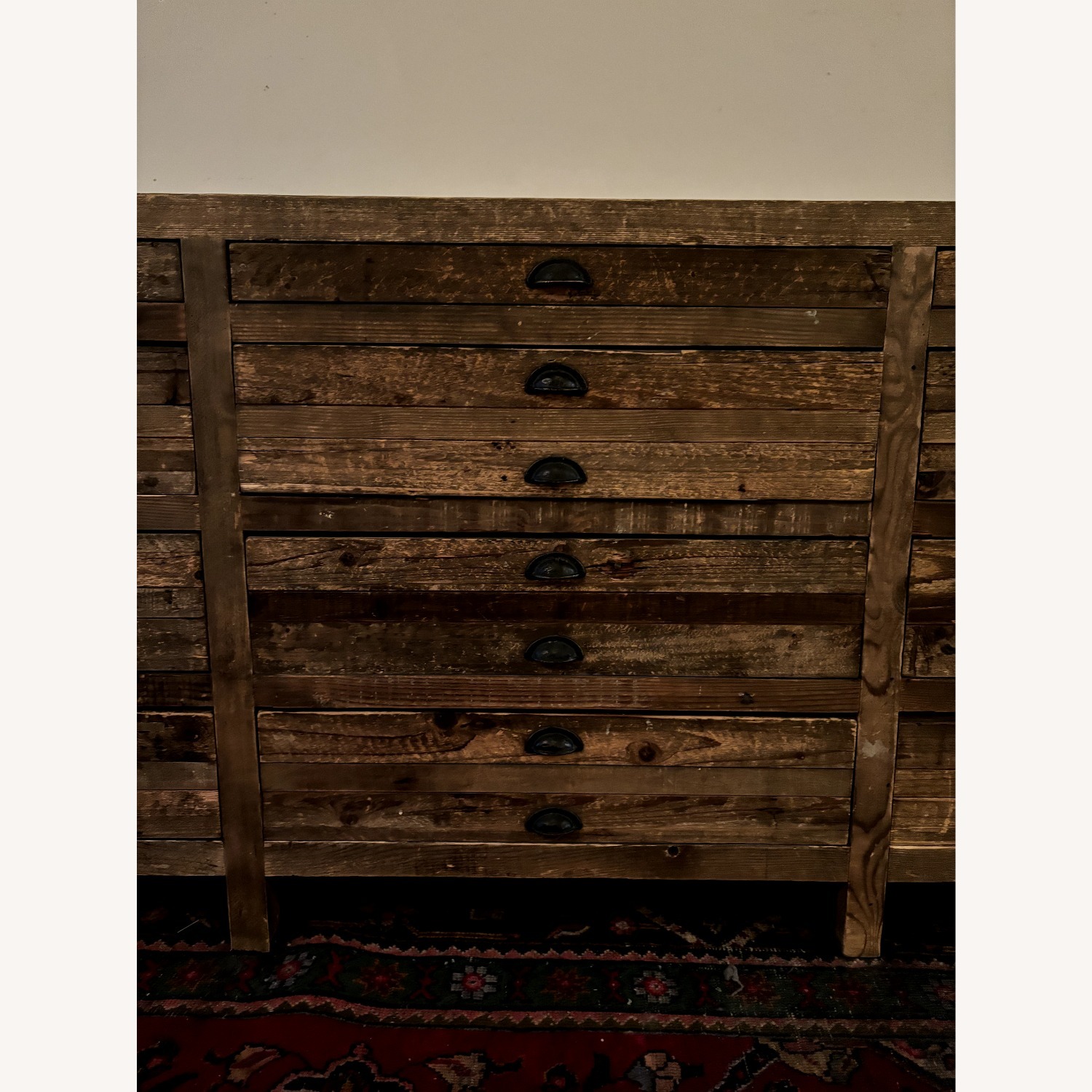 Restoration Hardware Printmakers Wood Dresser - image-4