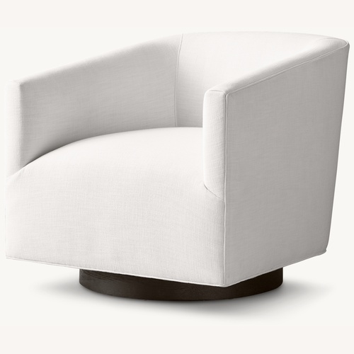 Used Restoration Hardware Italian Shelter Arm Swivel Chair 1950s for sale on AptDeco