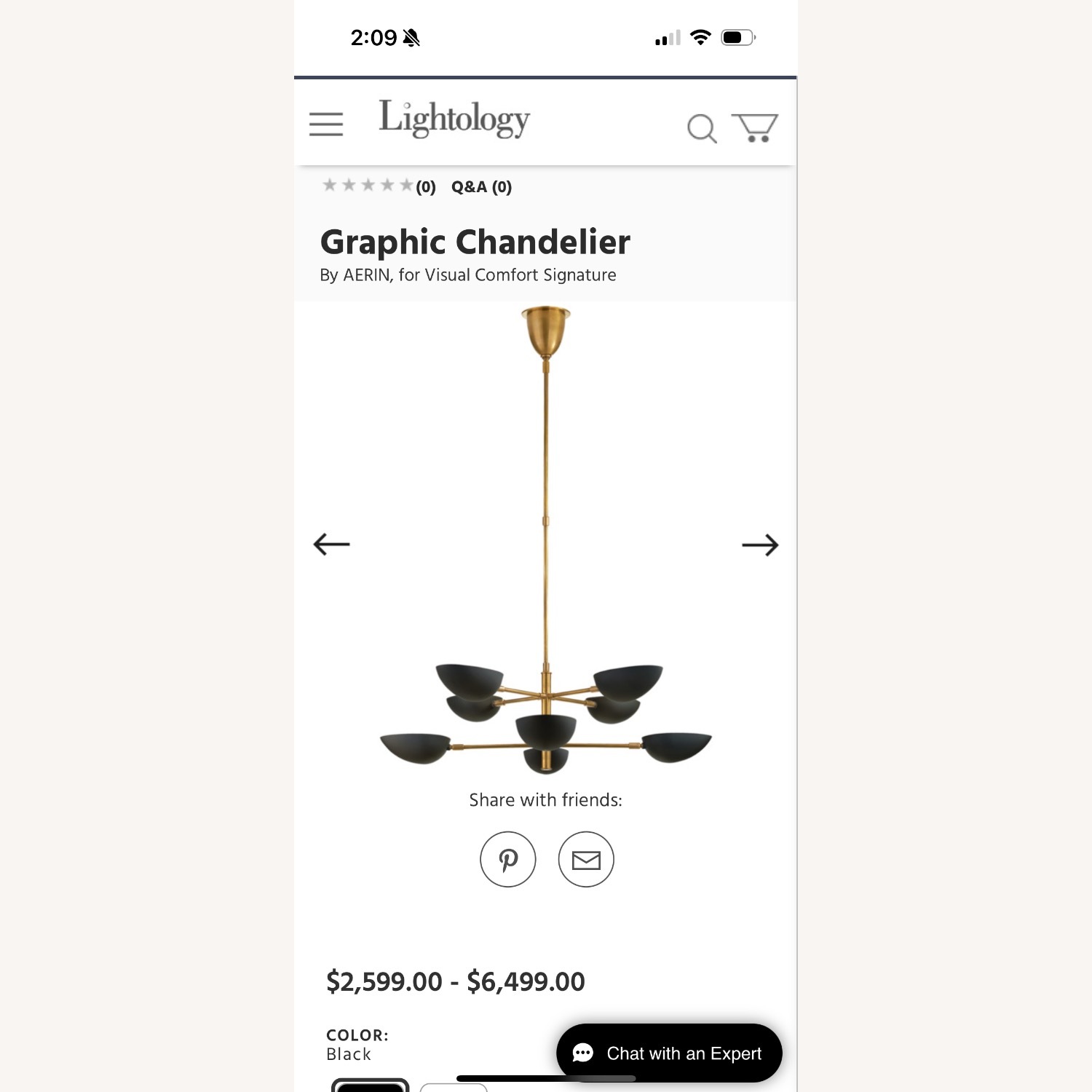 AERIN Chandelier - image-4