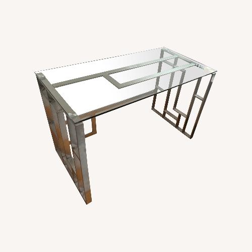 Used Glass Desk for sale on AptDeco