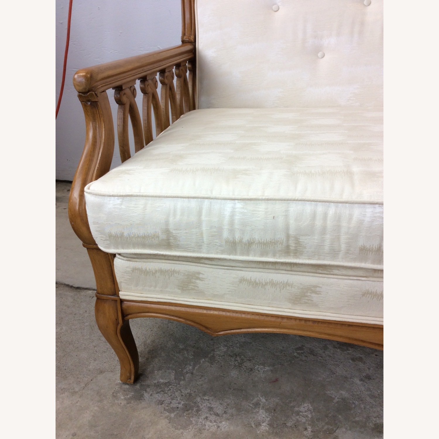 Mid Century 3pc Sectional Sofa with Tapered Legs - image-8