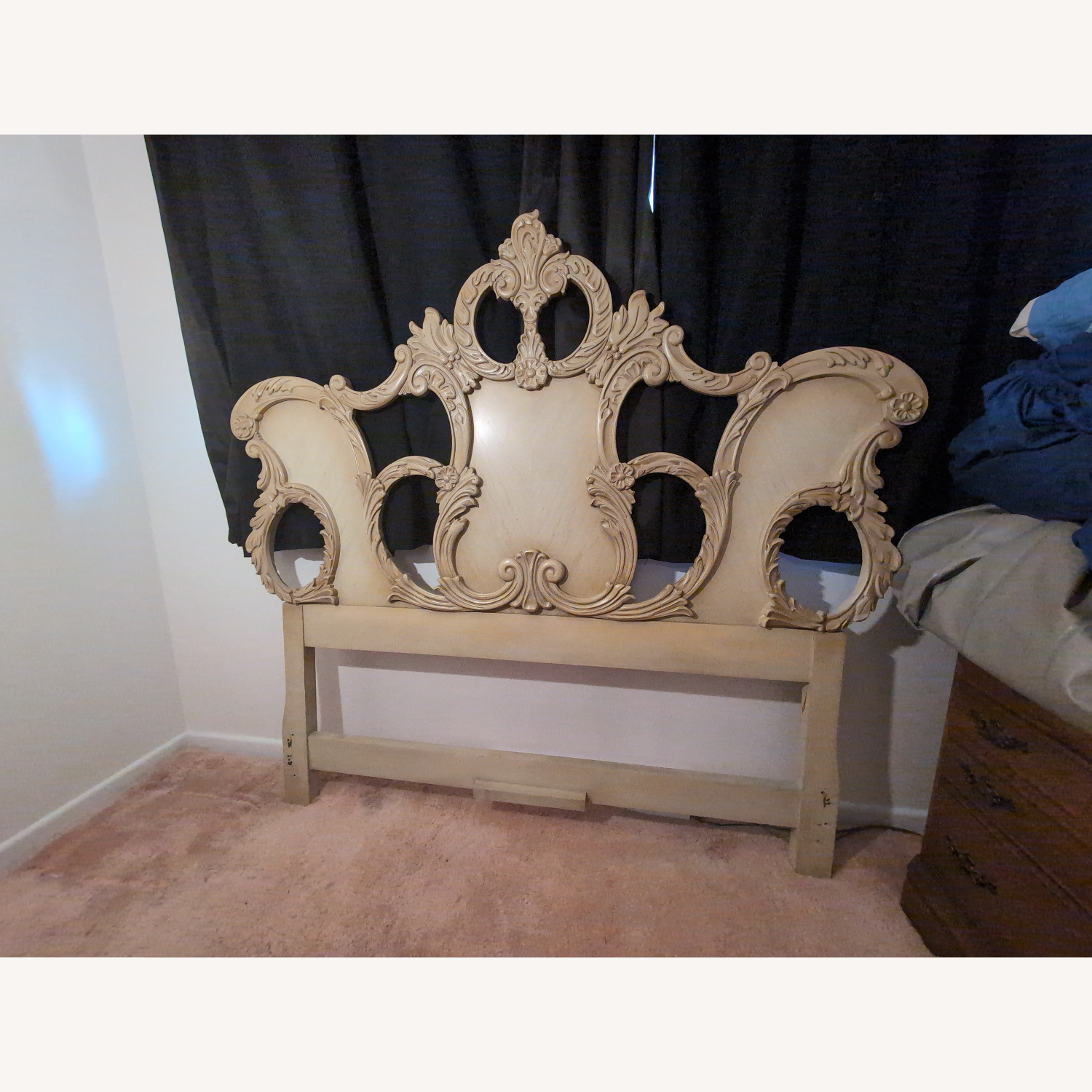 Antique Baroque Rococo Headboard  - image-2