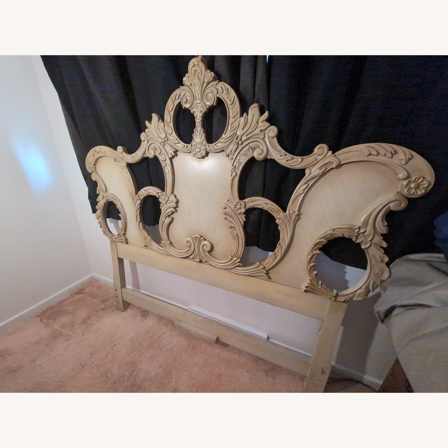 Antique Baroque Rococo Headboard  - image-3