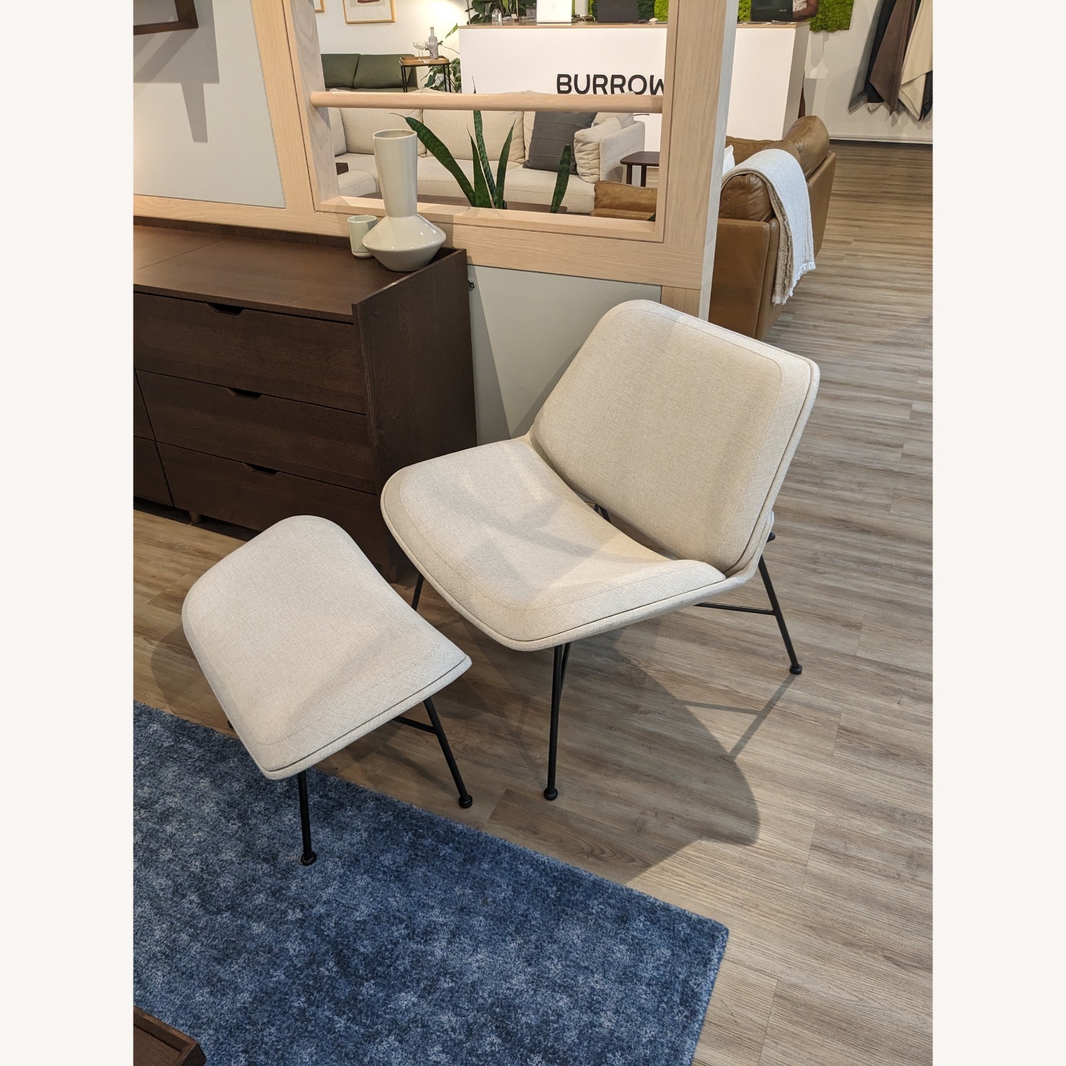 Vesper Chair with Ottoman - image-2