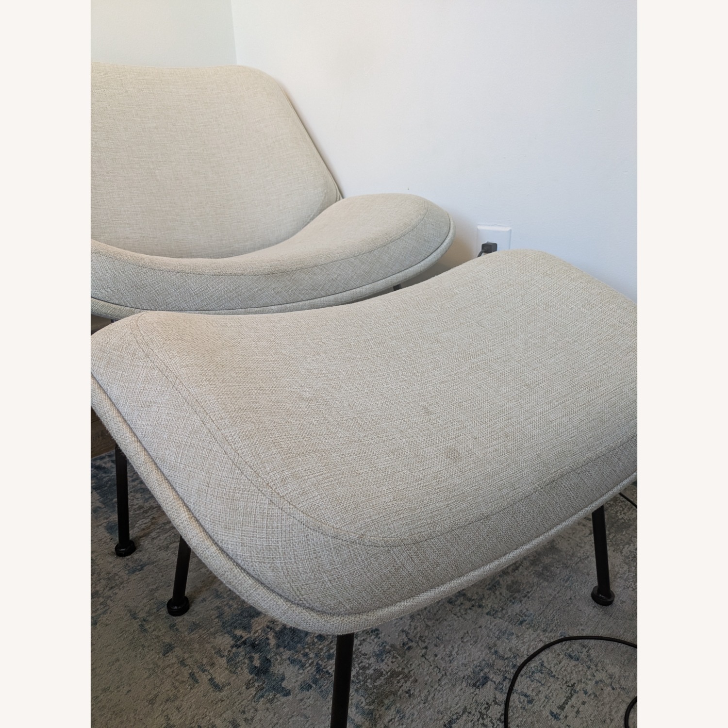Vesper Chair with Ottoman - image-5