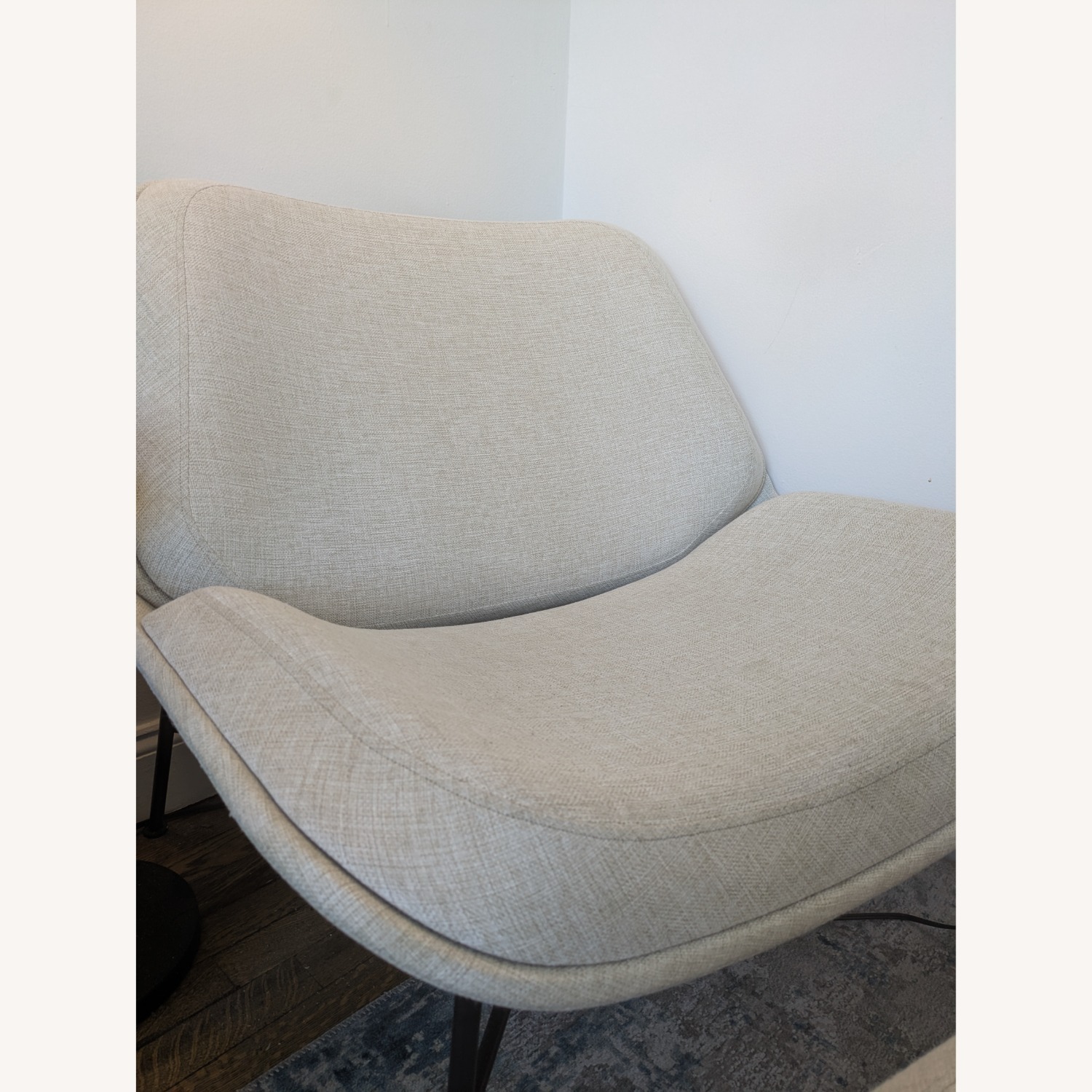 Vesper Chair with Ottoman - image-3