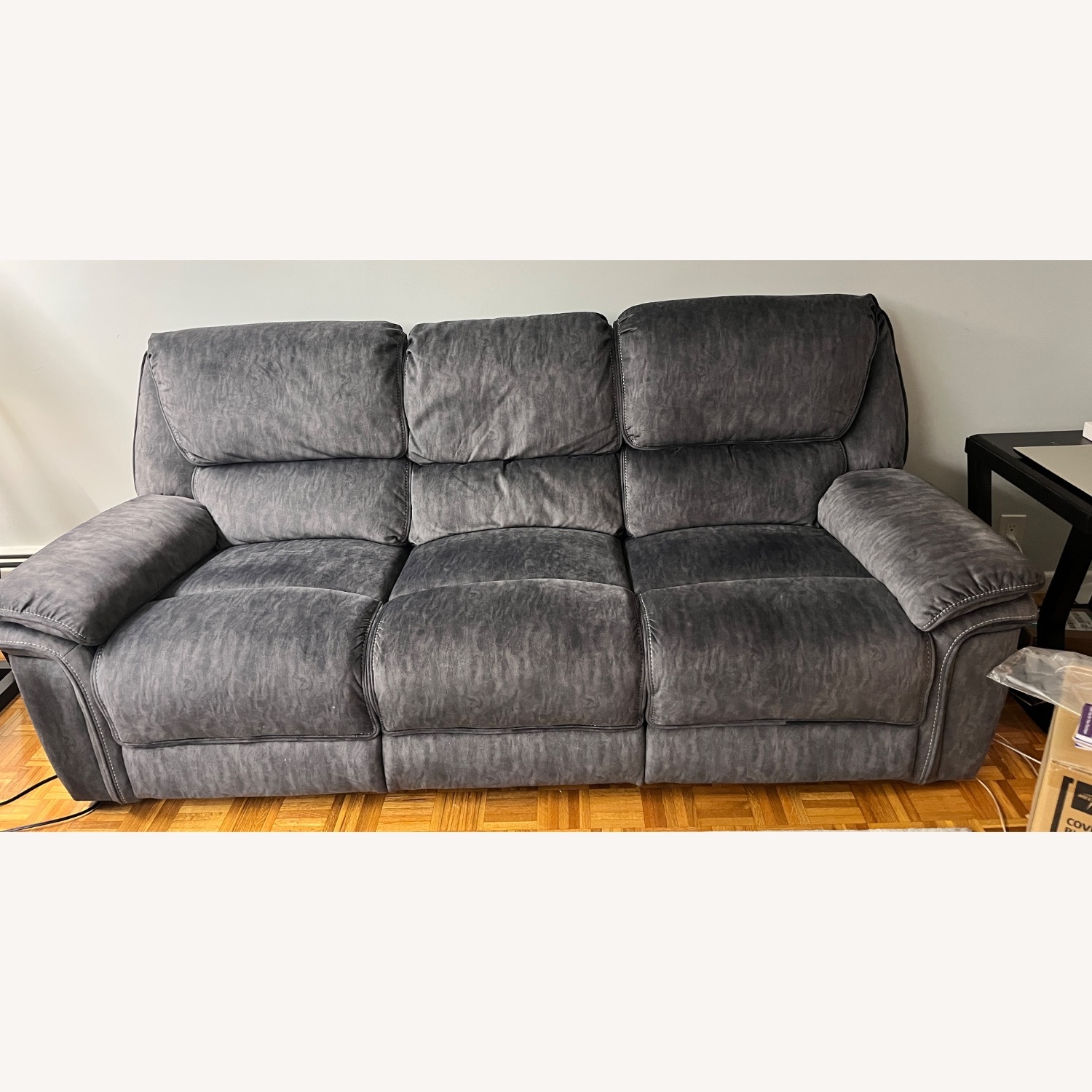 Raymour & Flanigan Sofa with Recliner on Both Sides - image-2