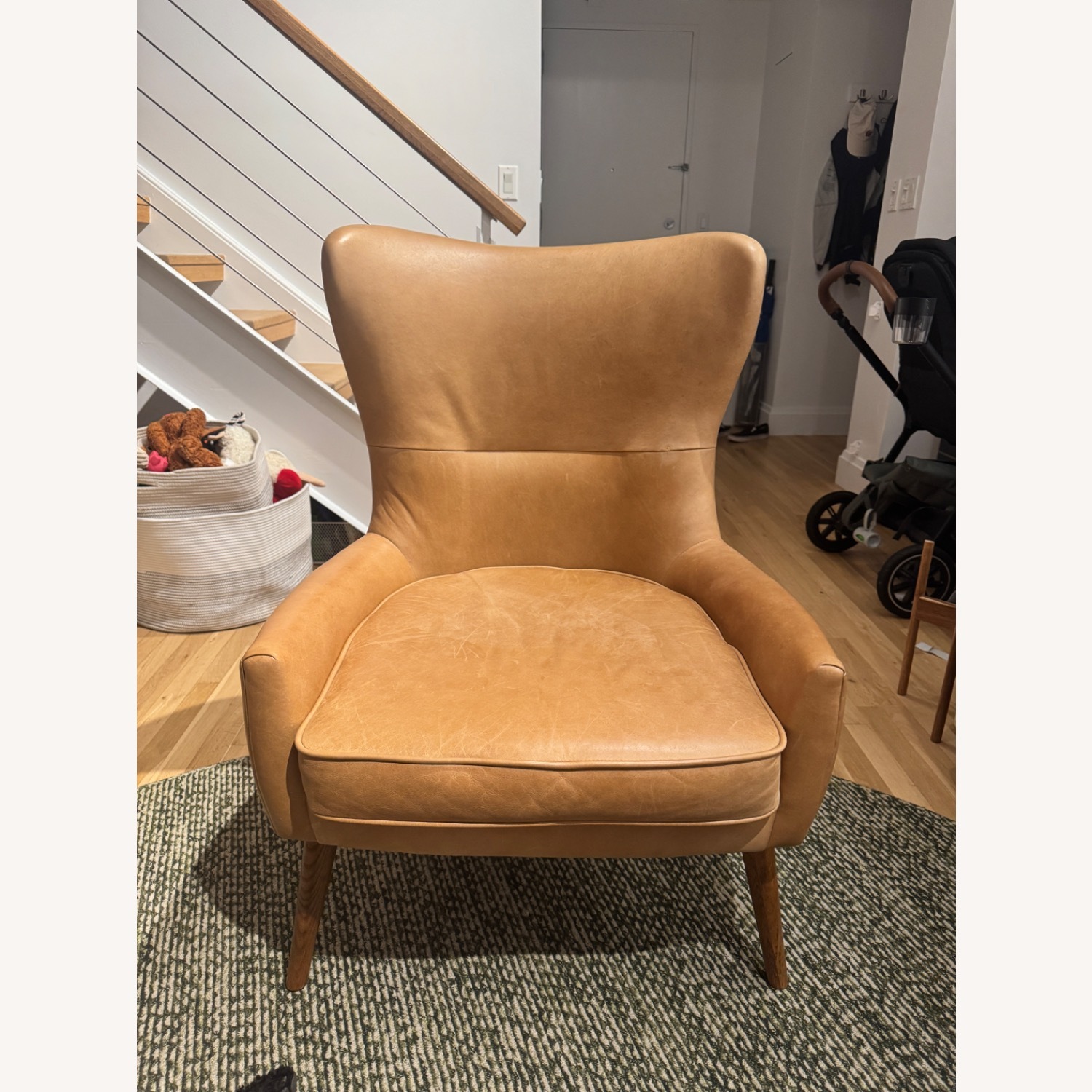 West Elm Erik Wingback Chaid - image-1