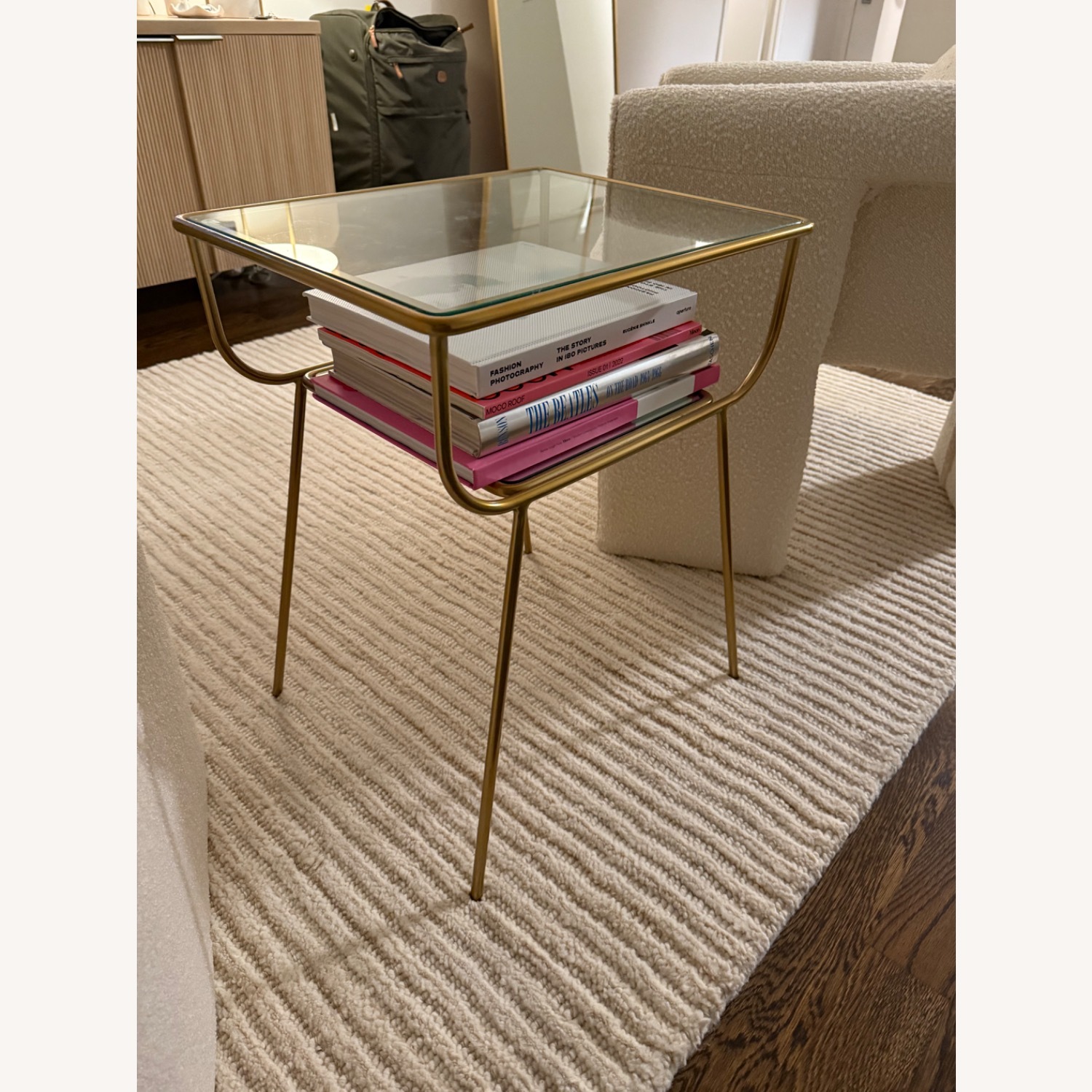 West Elm Curved Terrace Nightstand 19 - image-1
