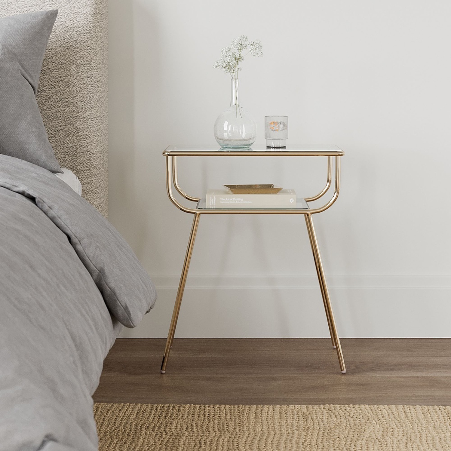 West Elm Curved Terrace Nightstand 19 - image-7