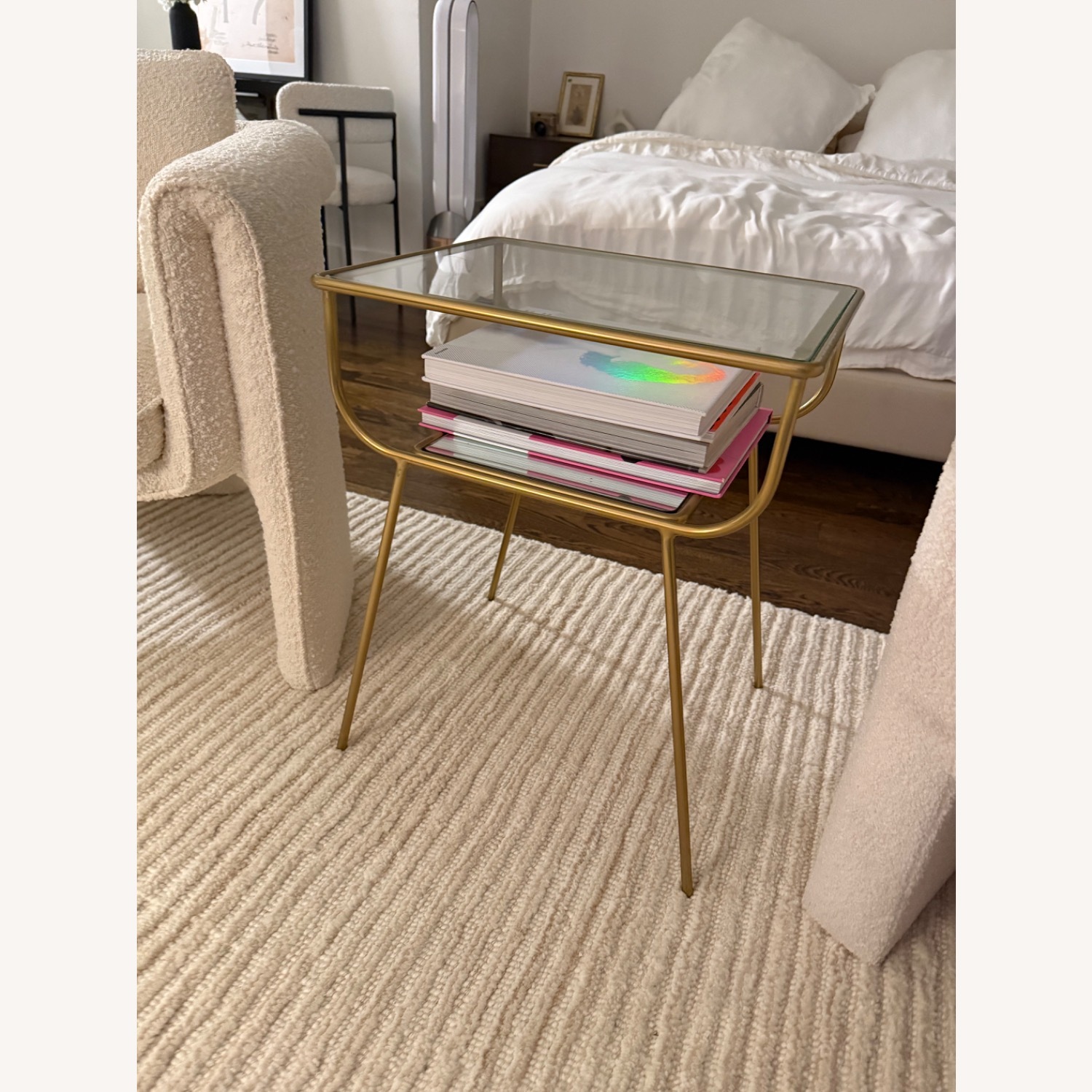 West Elm Curved Terrace Nightstand 19 - image-2