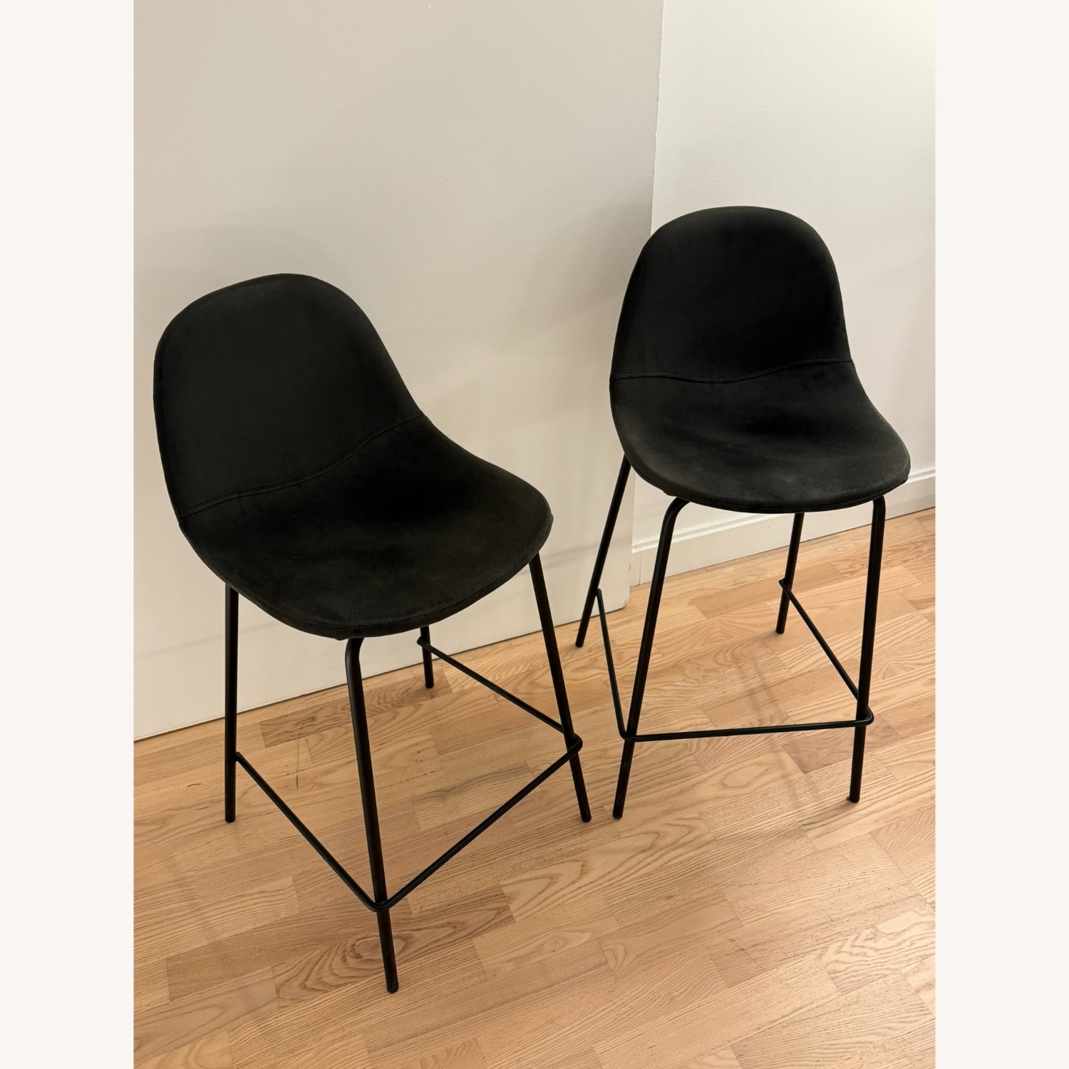 AllModern Kody Upholstered Counter Stool 23.5" Seat Height - image-2