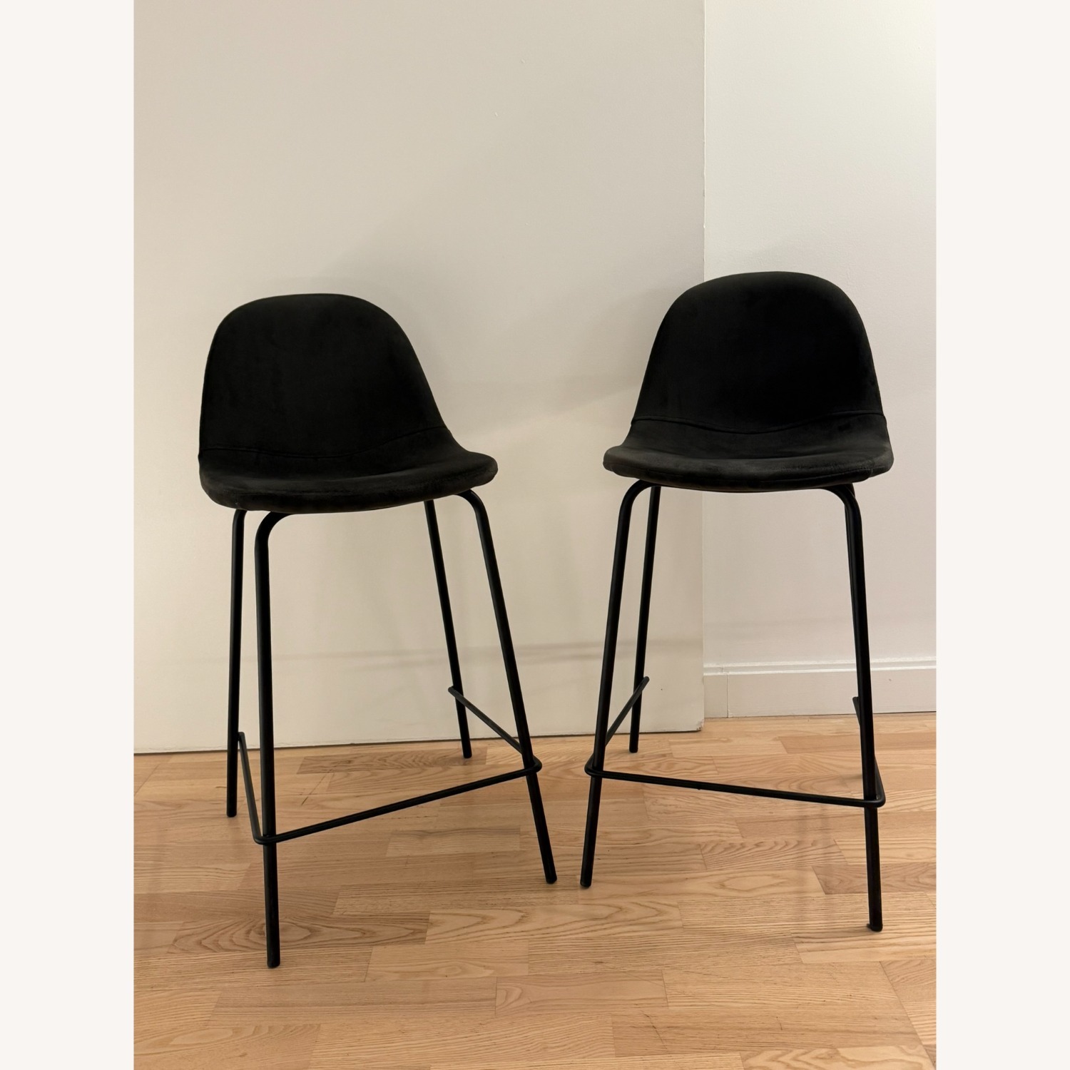 AllModern Kody Upholstered Counter Stool 23.5" Seat Height - image-1