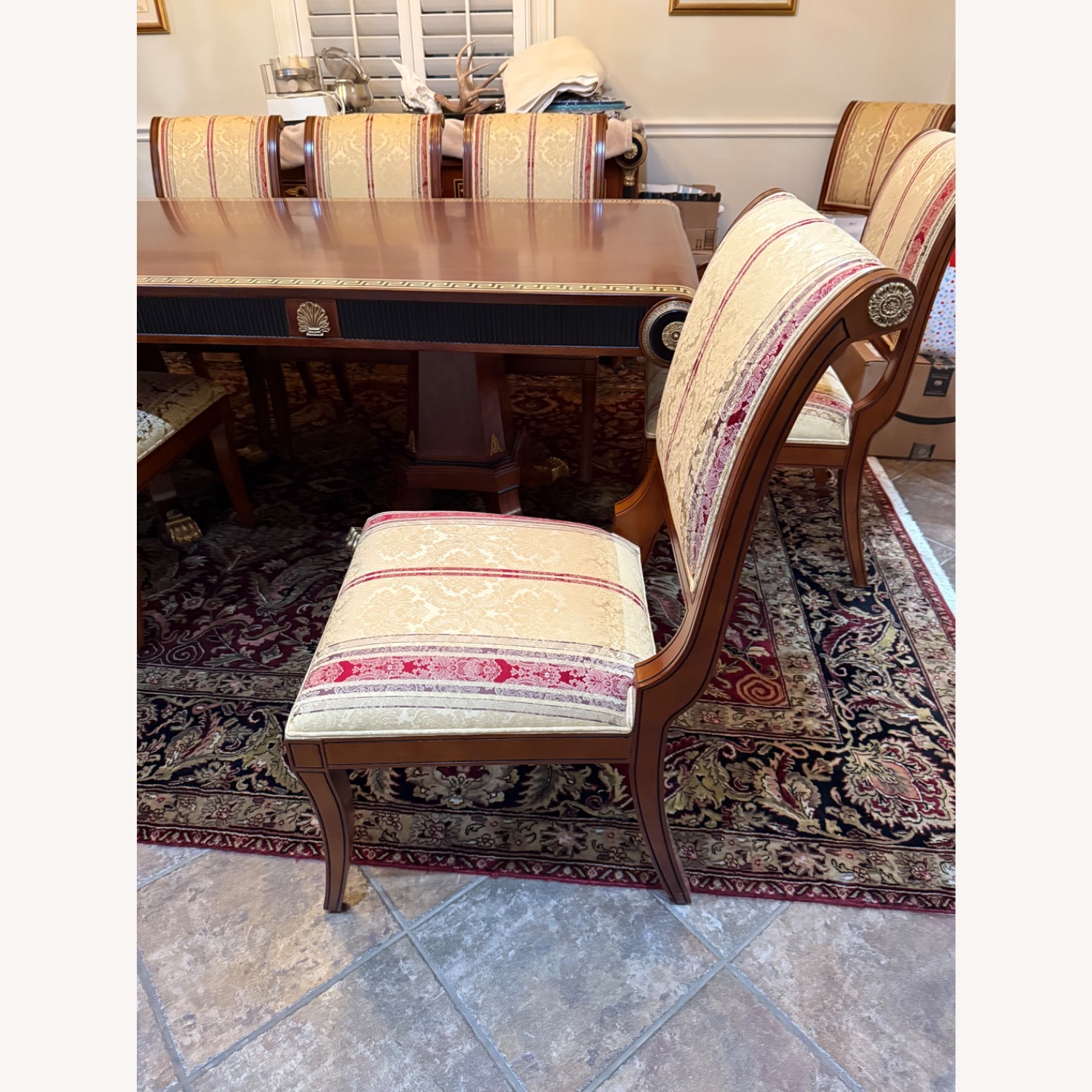 Antique Formal Dining Room Set - image-1