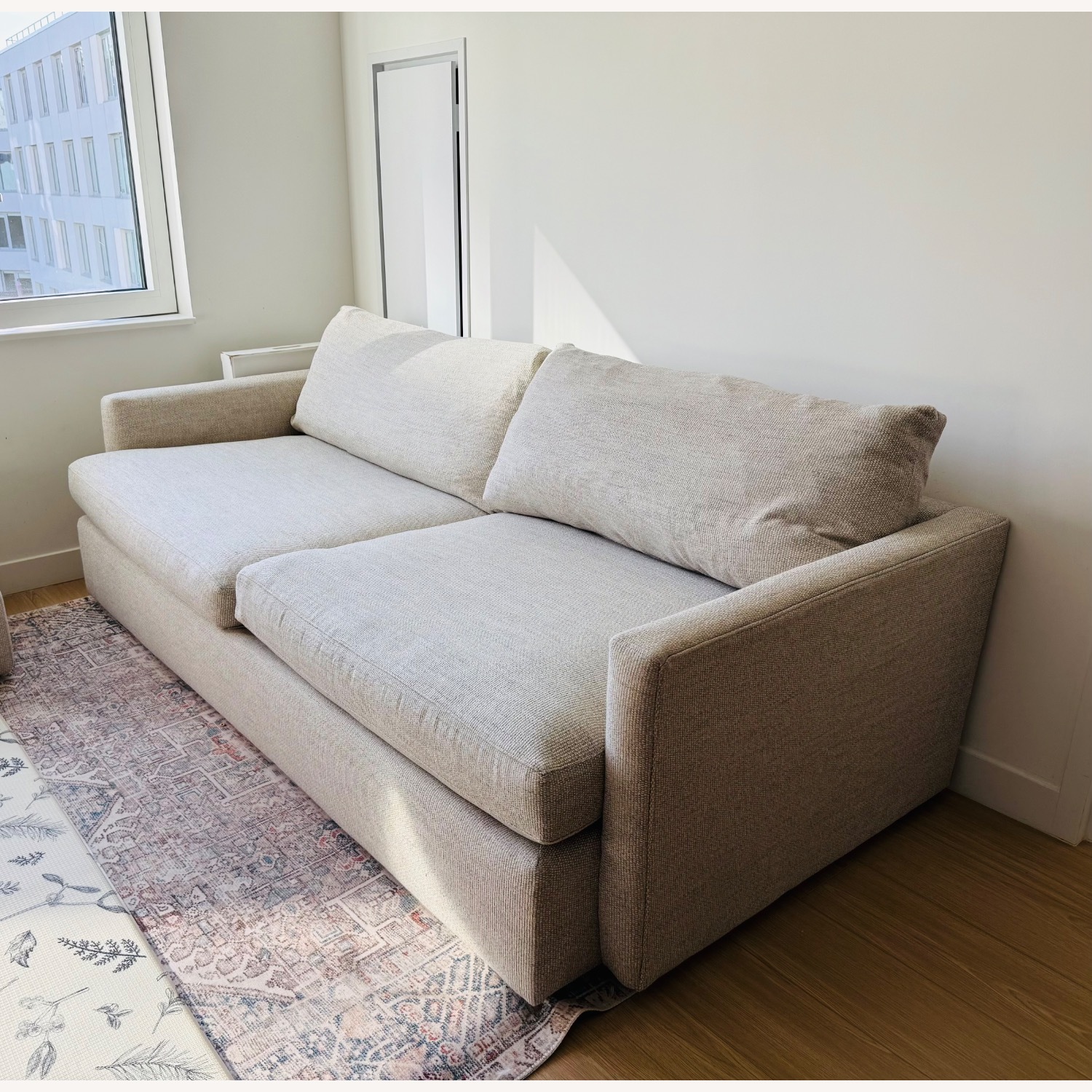 Crate & Barrel Lounge 93" Sofa - image-1