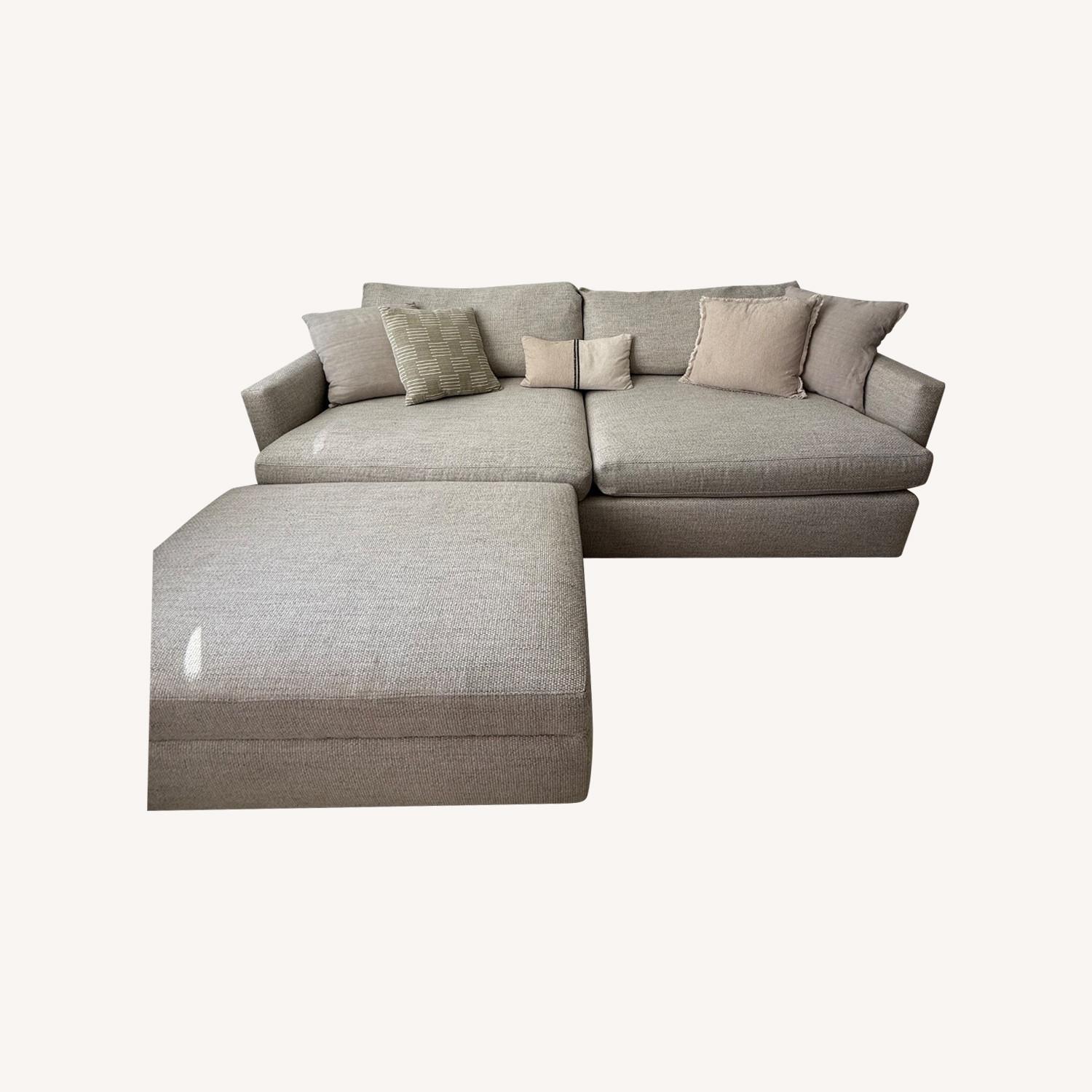 Crate & Barrel Lounge 93" Sofa - image-0