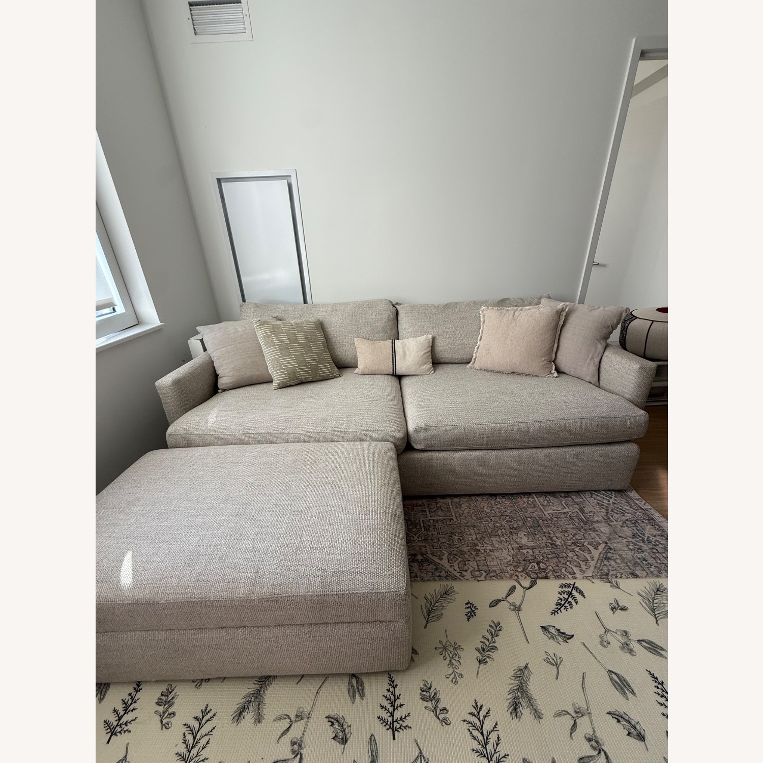 Crate & Barrel Lounge 93" Sofa - image-2