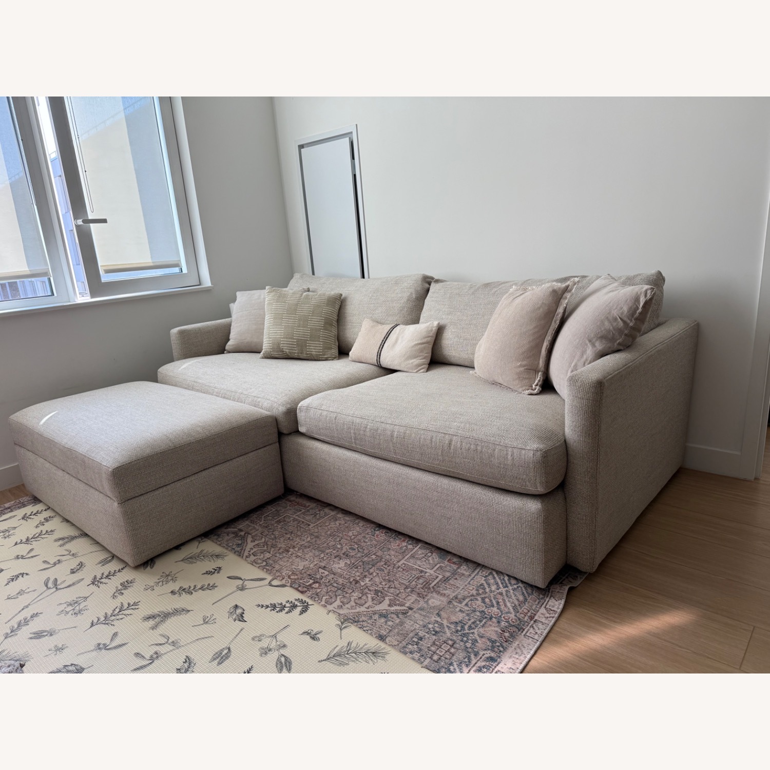 Crate & Barrel Lounge 93" Sofa - image-5