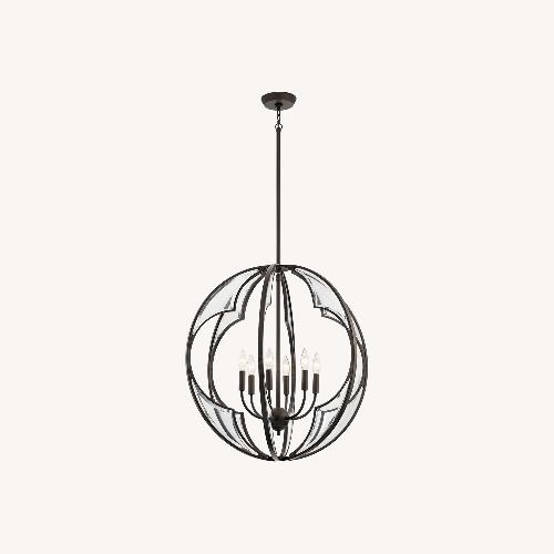 Used Montavello Antique Bronze Chandelier for sale on AptDeco