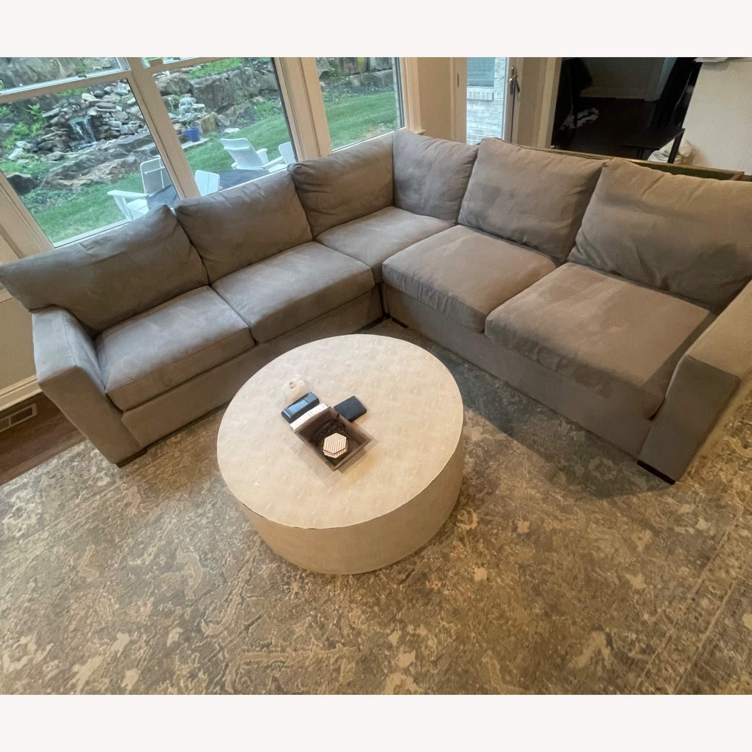 Crate & Barrel Axis Couch - image-1