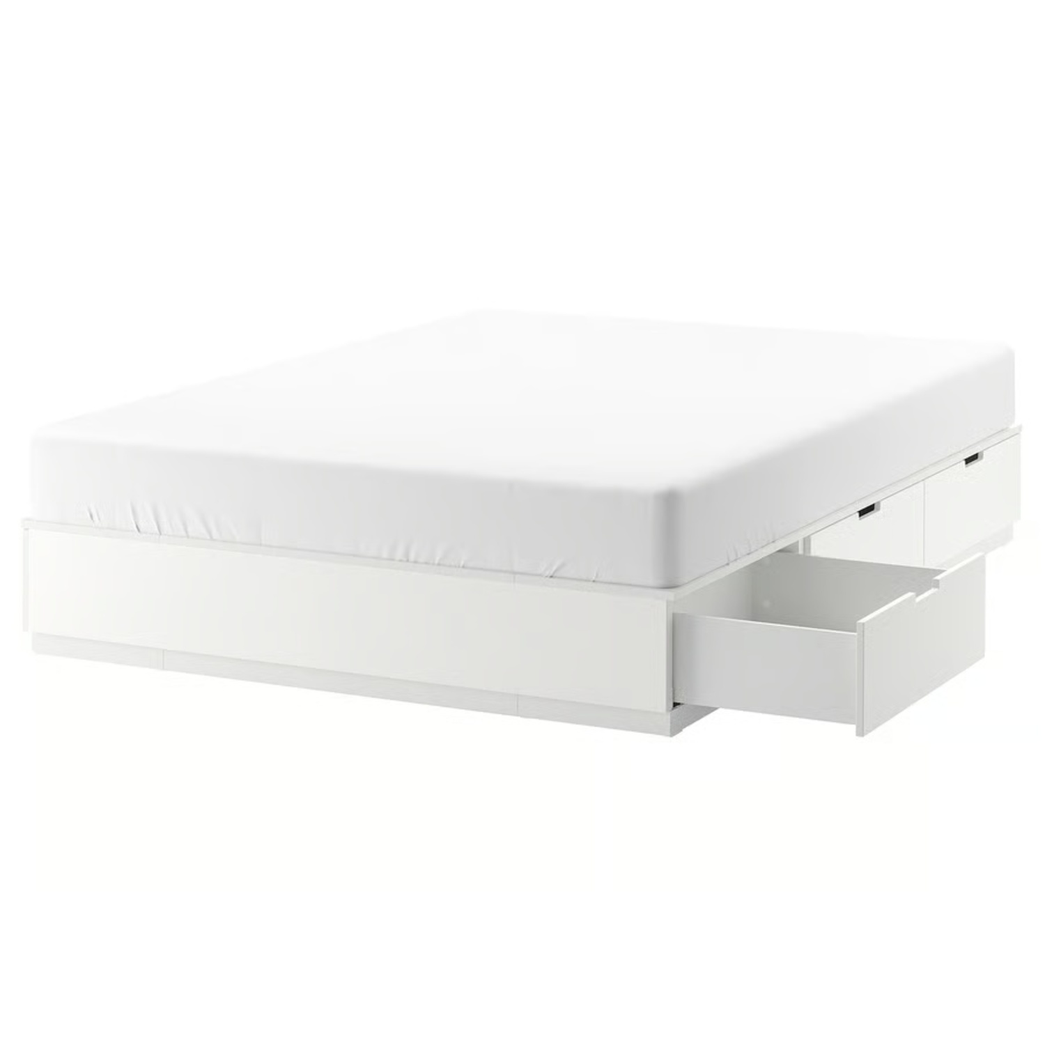 IKEA NORDLI King Size Bed With Storage - image-4