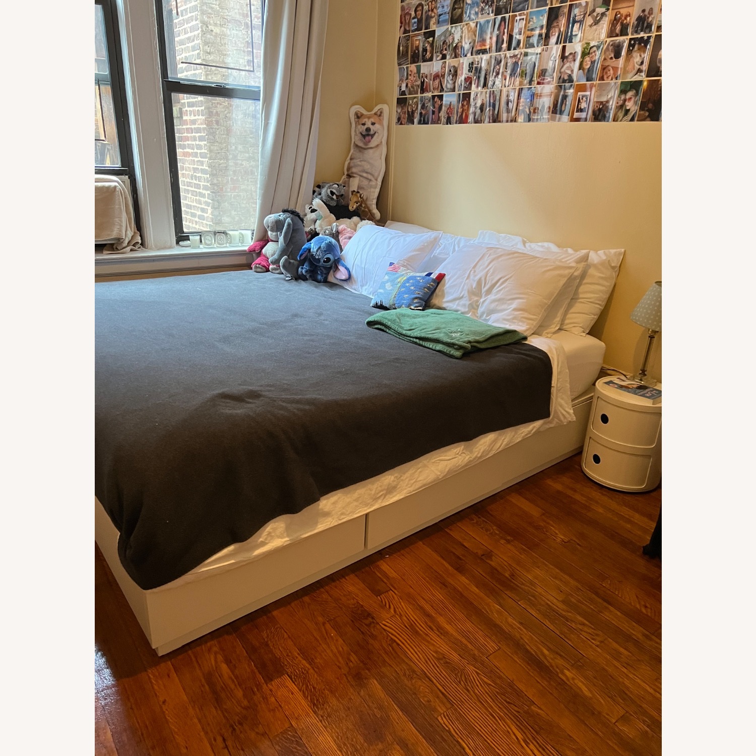 IKEA NORDLI King Size Bed With Storage - image-2