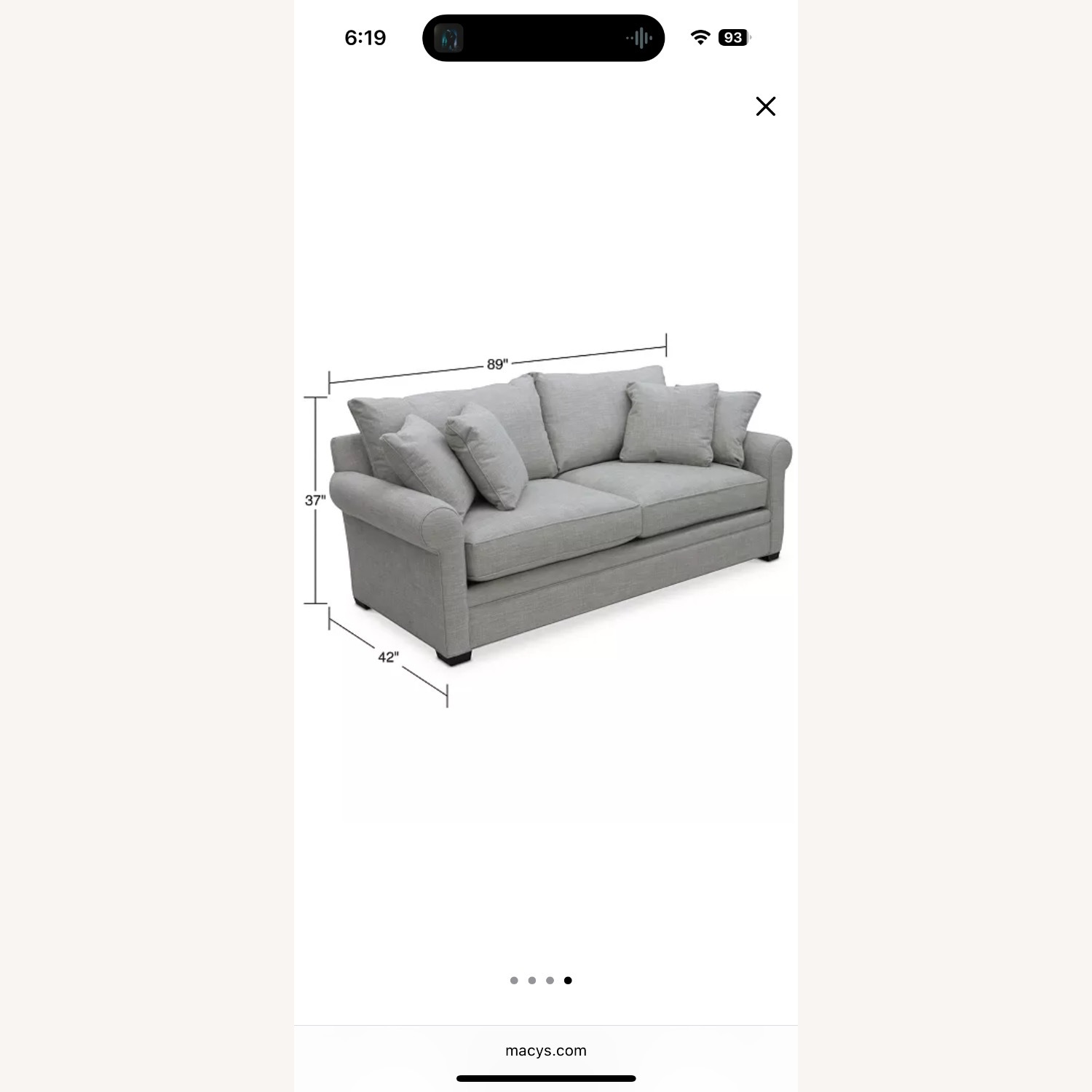Macy's Dial Sleeper Sofa - image-5