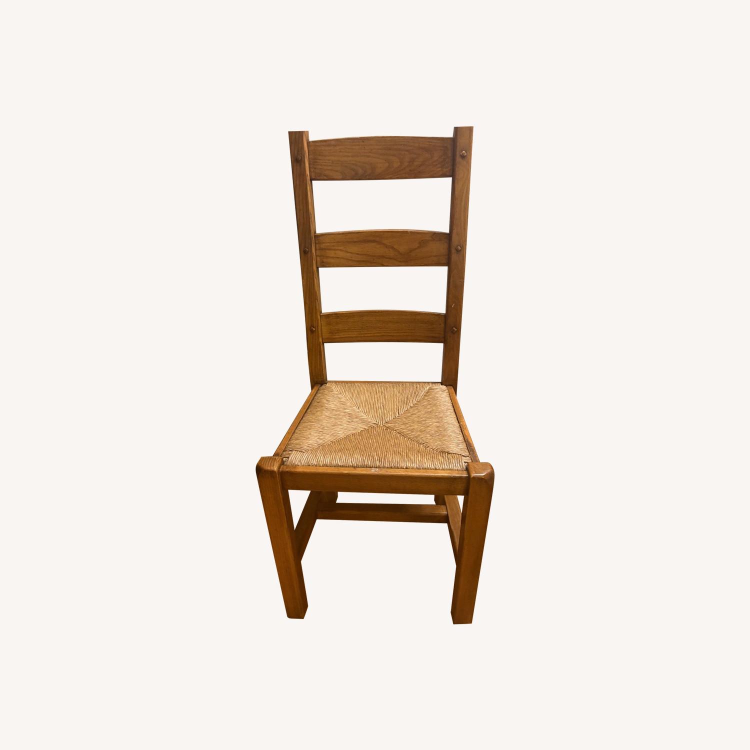 Classic Design Ladder-style Back Woven Seat - image-0
