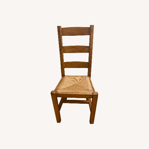 Used Classic Design Ladder-style Back Woven Seat for sale on AptDeco