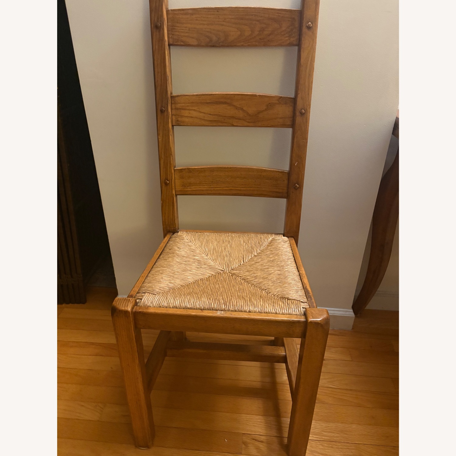 Classic Design Ladder-style Back Woven Seat - image-1