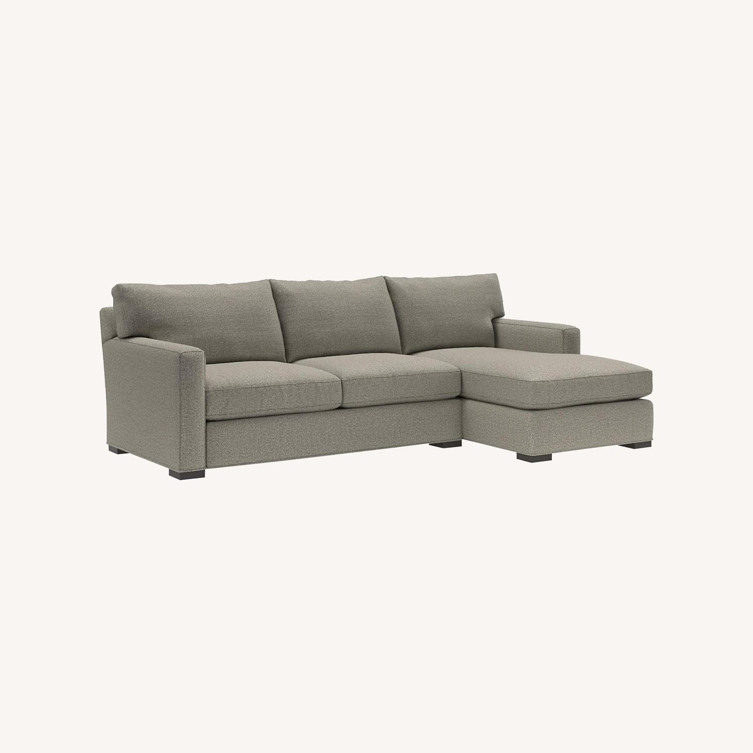 Crate & Barrel Axis 2-piece sectional sofa - image-0