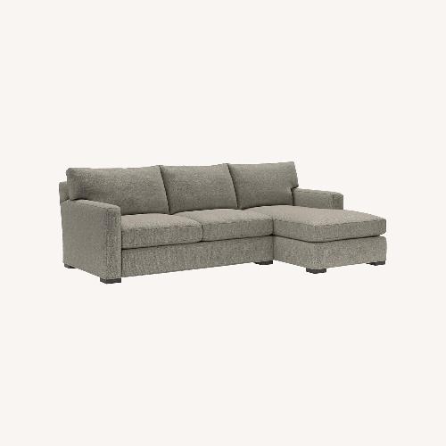 Used Crate & Barrel Axis 2-piece sectional sofa for sale on AptDeco