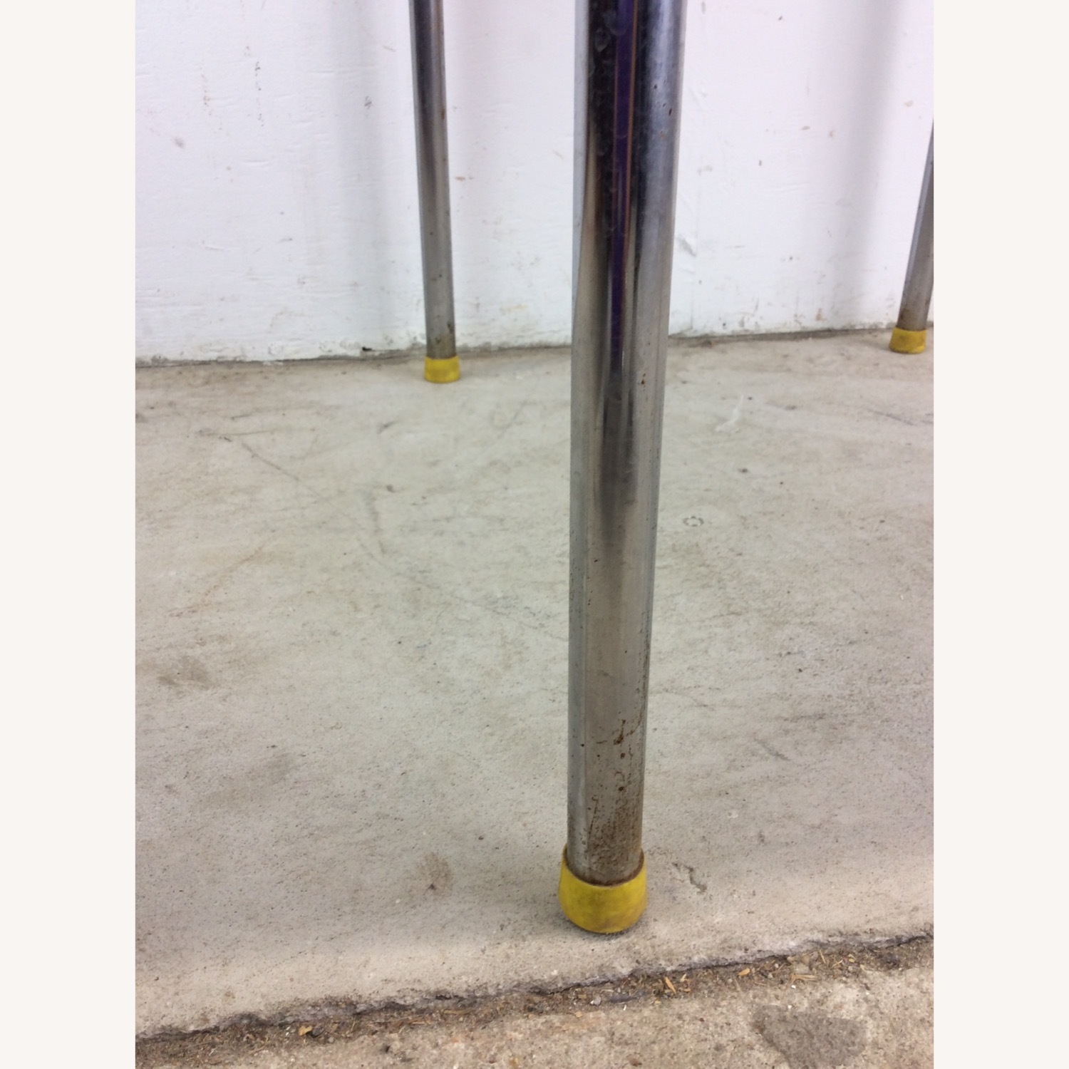 Mid Century Yellow Formica Top Table with 2 Leafs - image-22