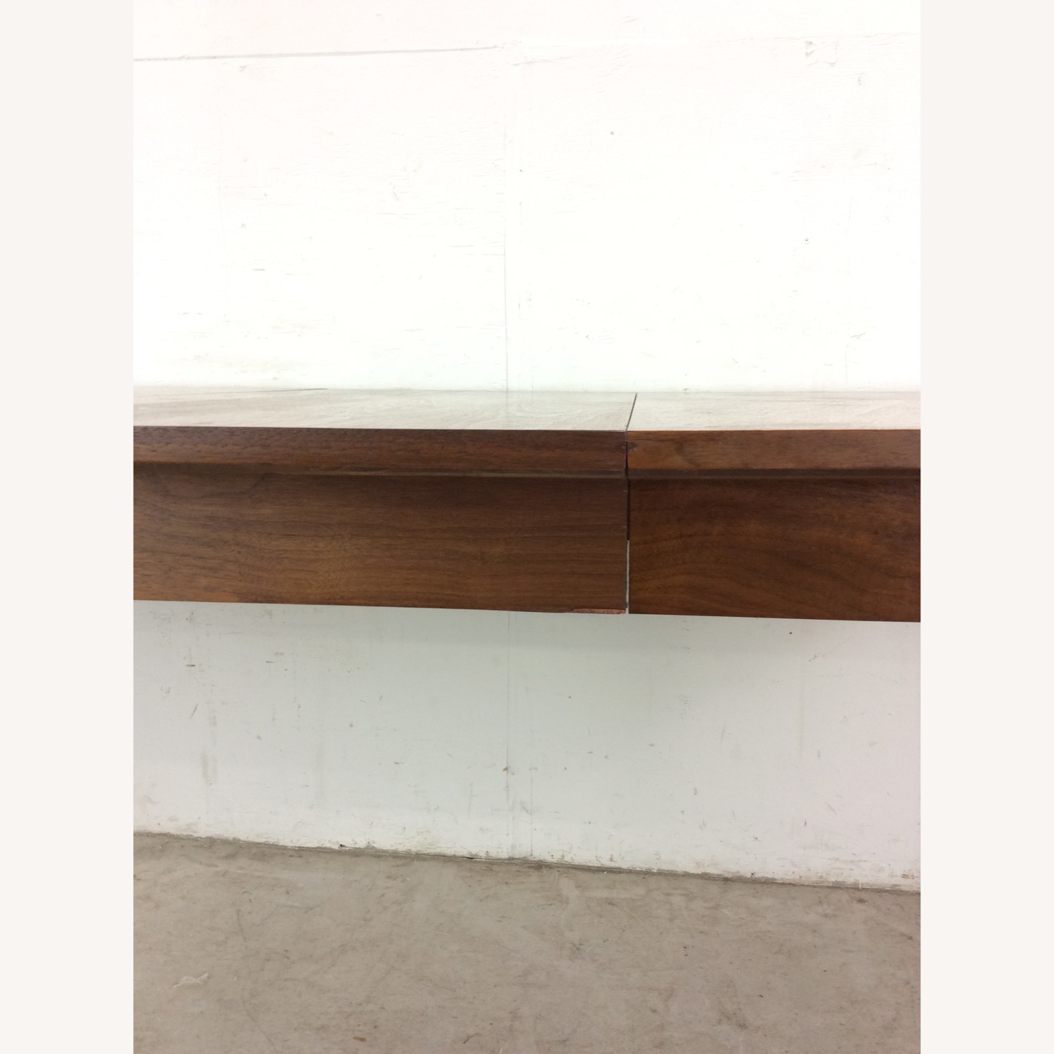 Mid Century Modern Walnut Dining Table with Leaf - image-23