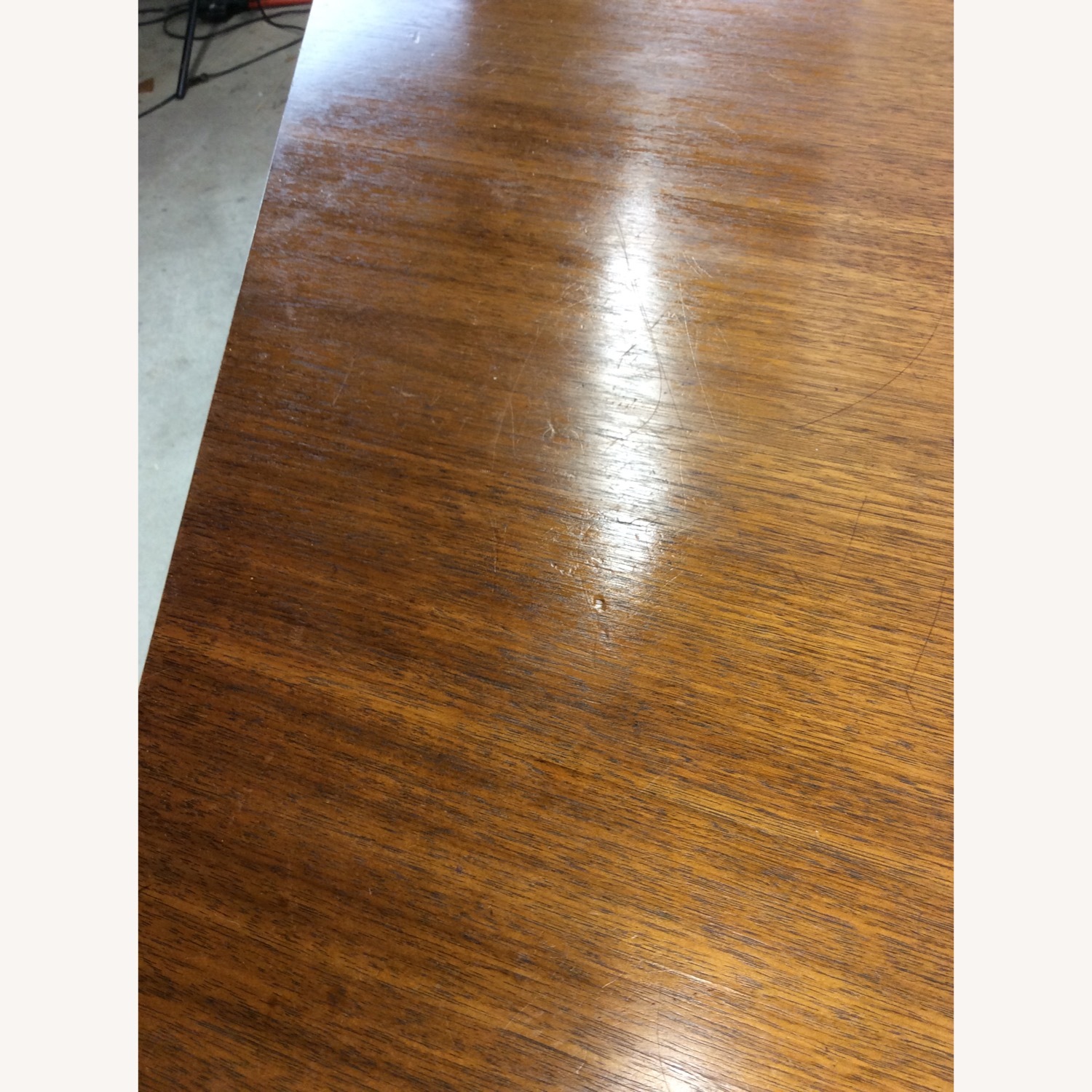 Mid Century Modern Walnut Dining Table with Leaf - image-13