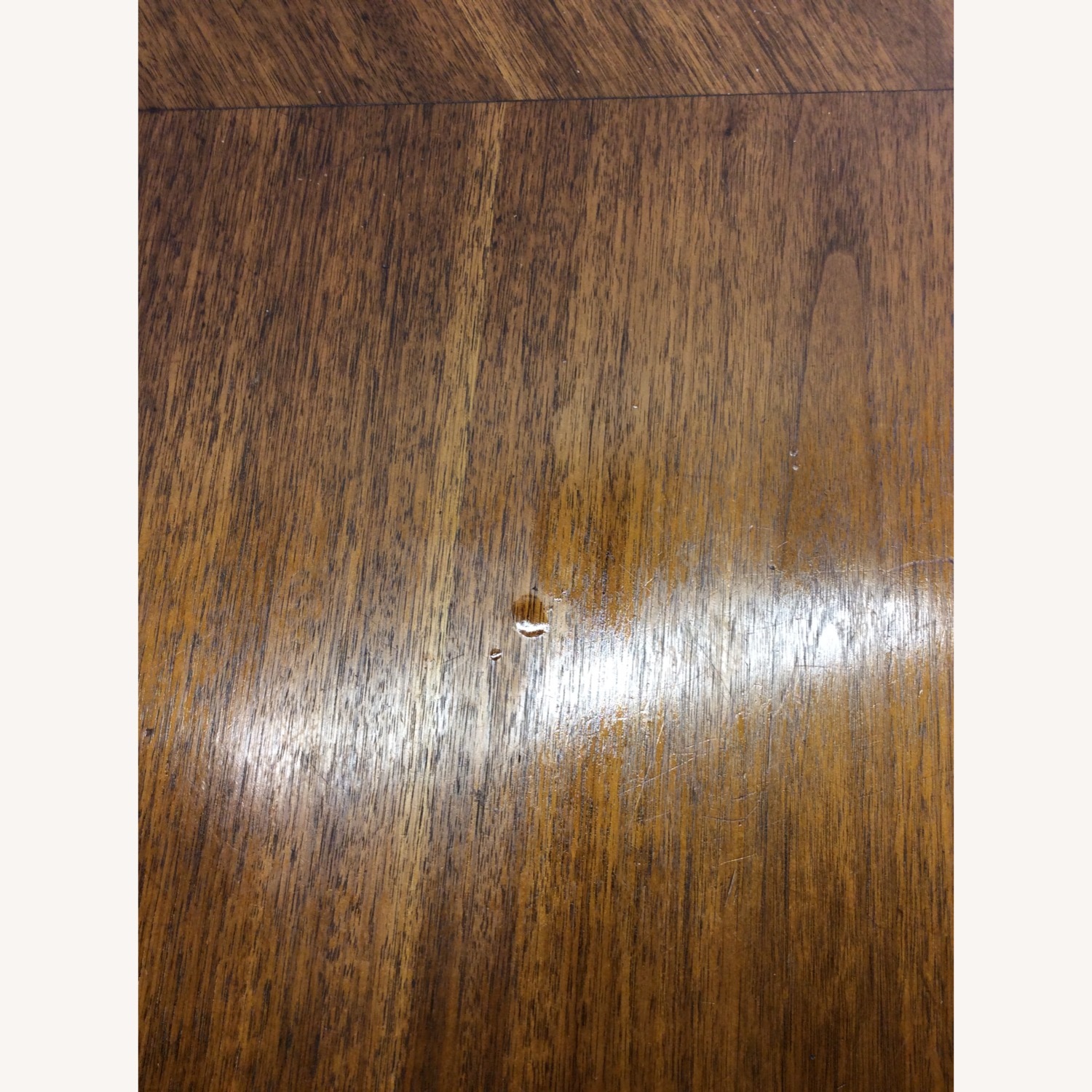 Mid Century Modern Walnut Dining Table with Leaf - image-12