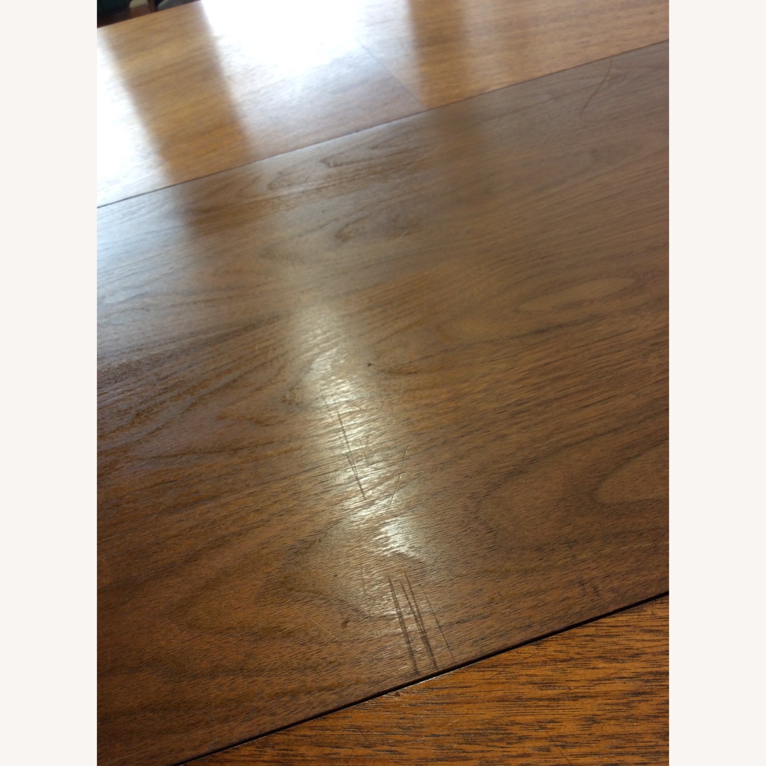 Mid Century Modern Walnut Dining Table with Leaf - image-24