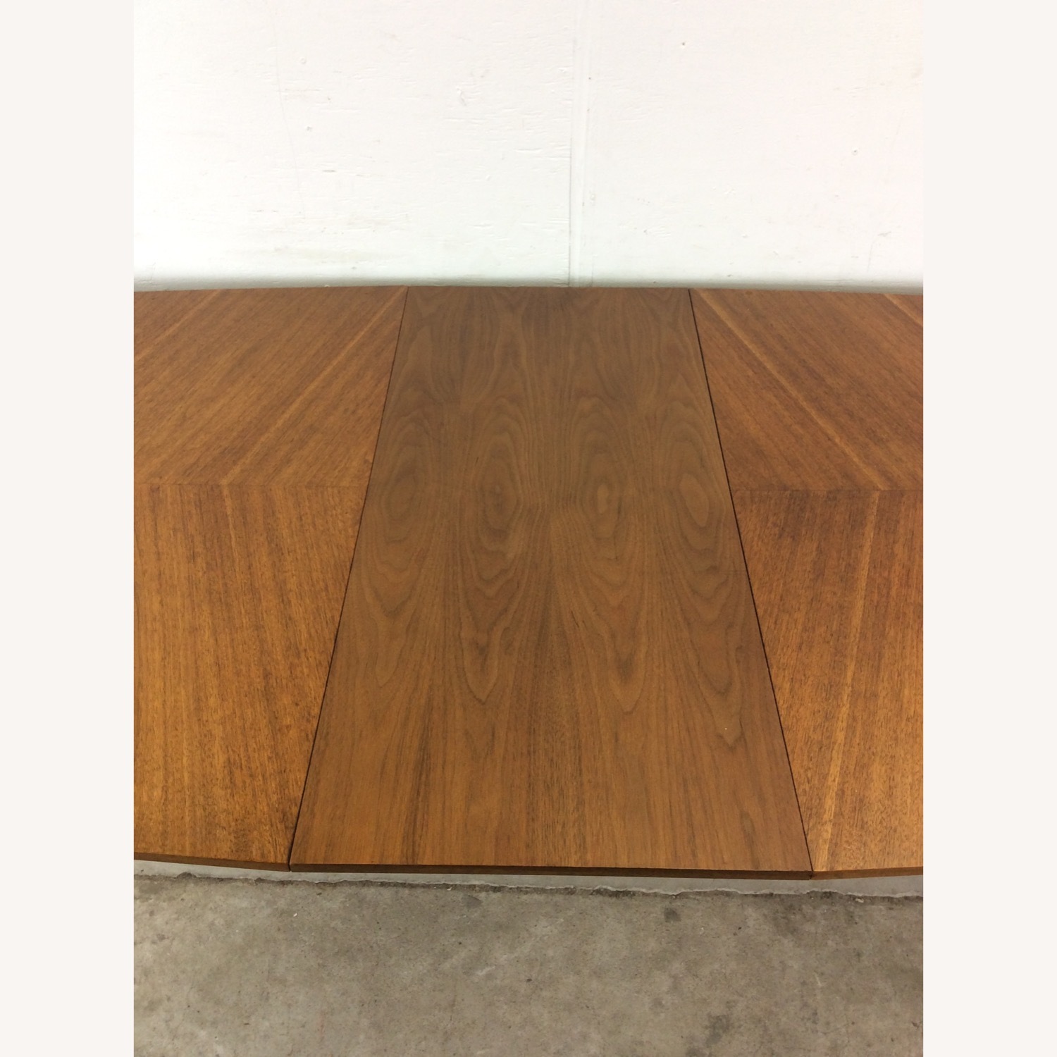 Mid Century Modern Walnut Dining Table with Leaf - image-21