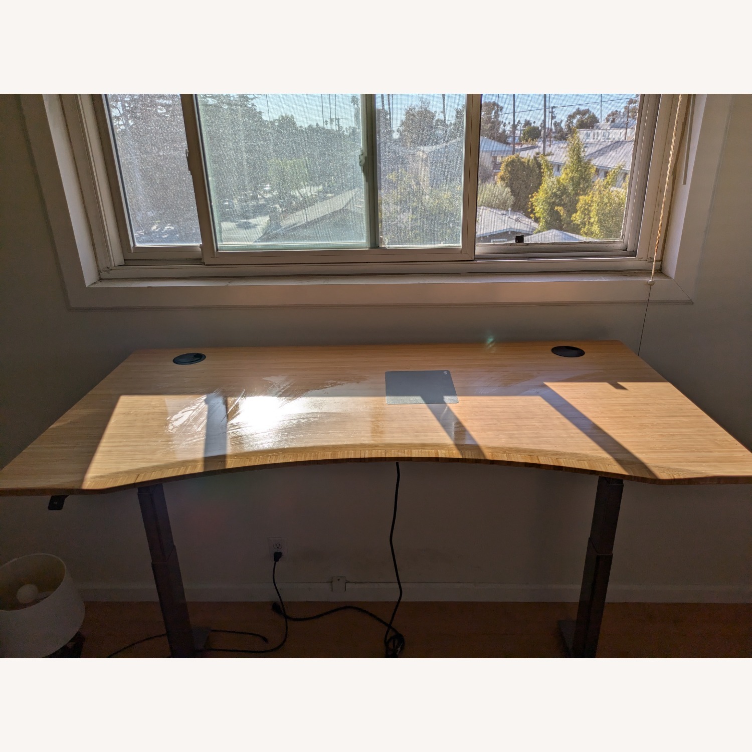 Jarvis Contour Bamboo Desk - image-1