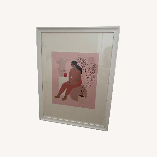 Used Pair of Wall Art- Women Chilling for sale on AptDeco