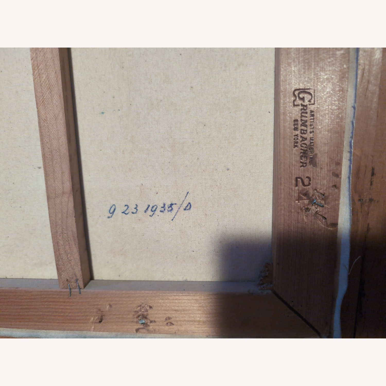 Vintage 1935 Ventician Canal W Frame - image-5