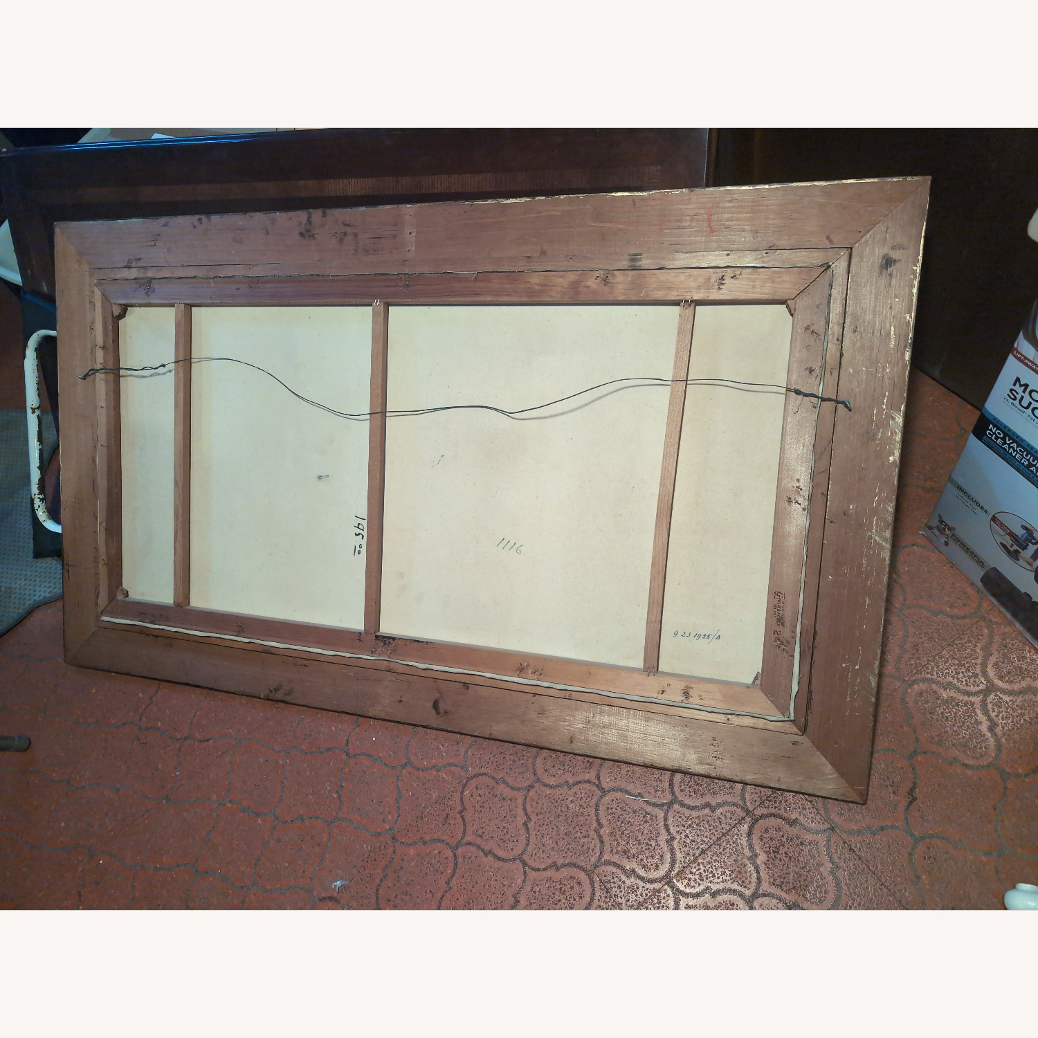 Vintage 1935 Ventician Canal W Frame - image-6